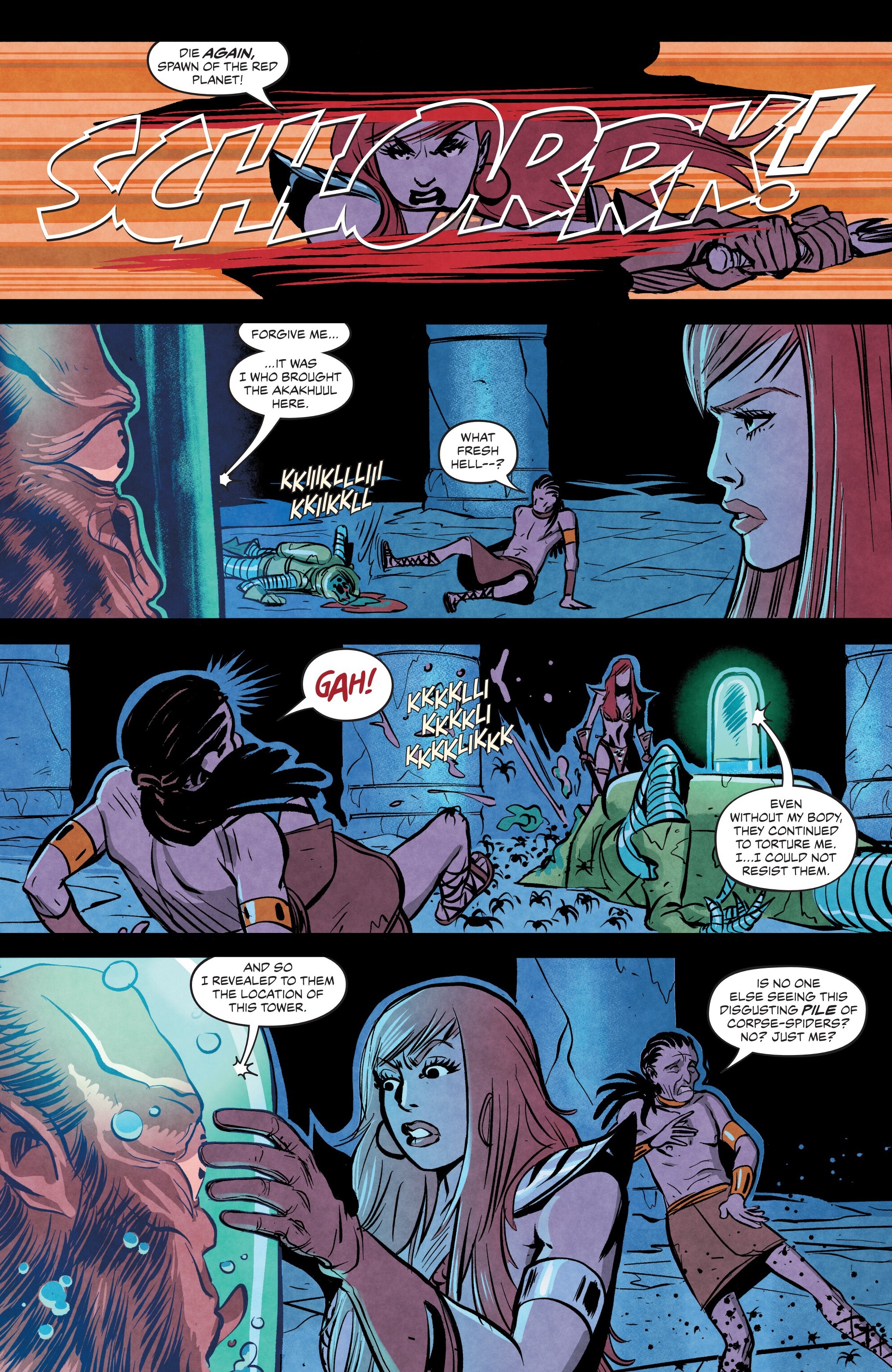 Red Sonja Attacks Mars (2025-): Chapter 1 - Page 21