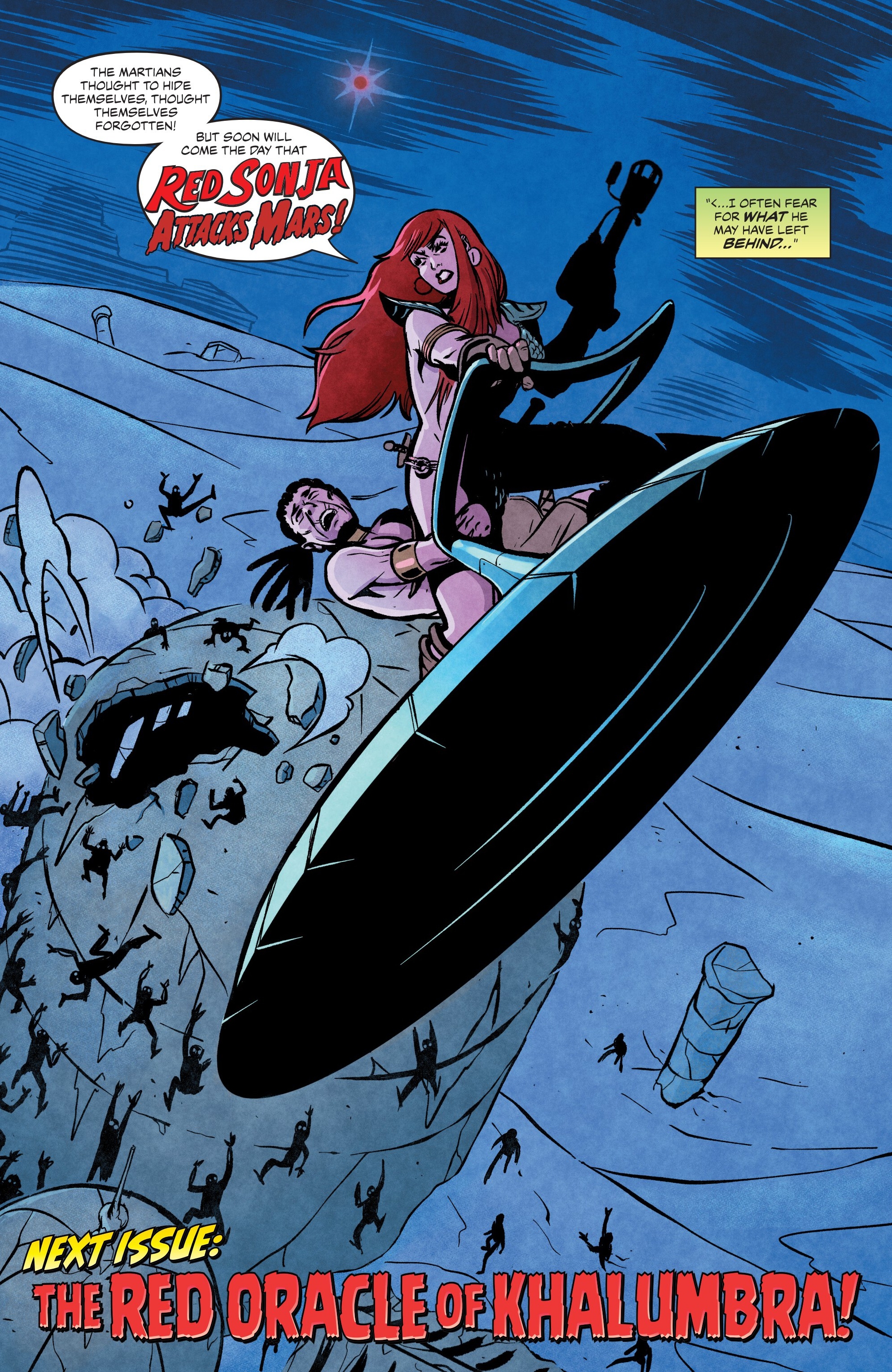Red Sonja Attacks Mars (2025-): Chapter 1 - Page 24