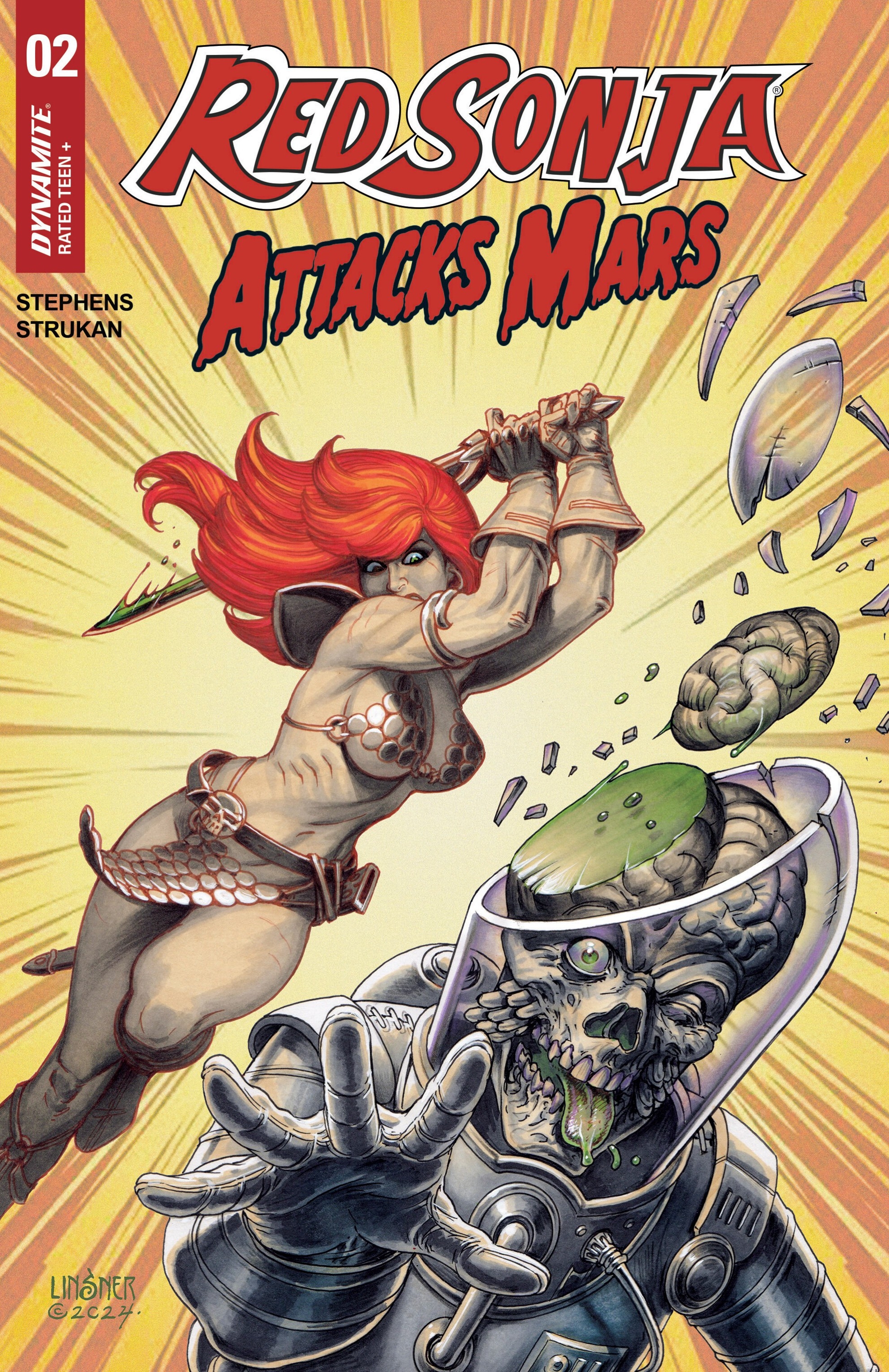 Red Sonja Attacks Mars (2025-): Chapter 2 - Page 1