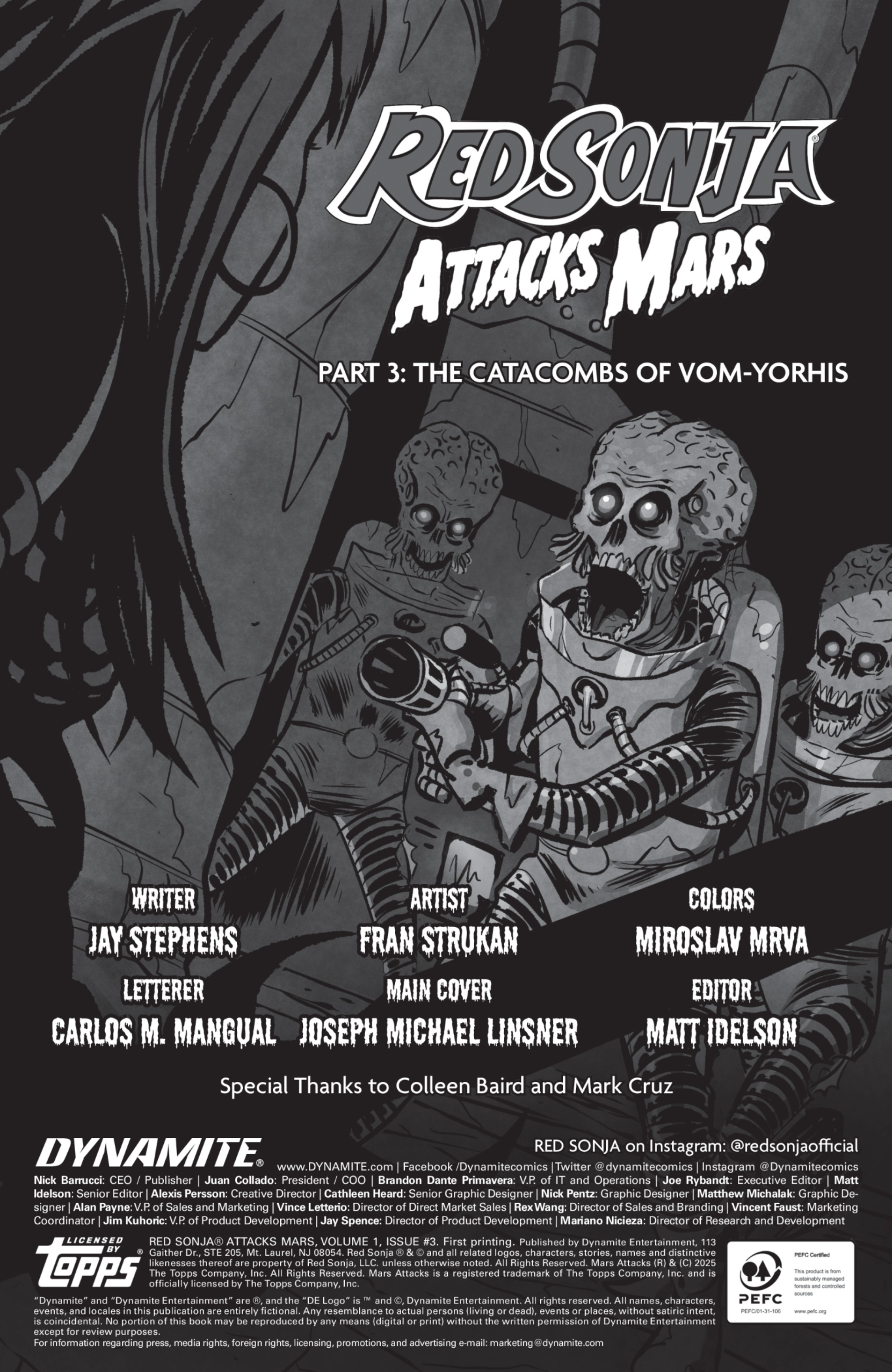 Red Sonja Attacks Mars (2025-): Chapter 3 - Page 2