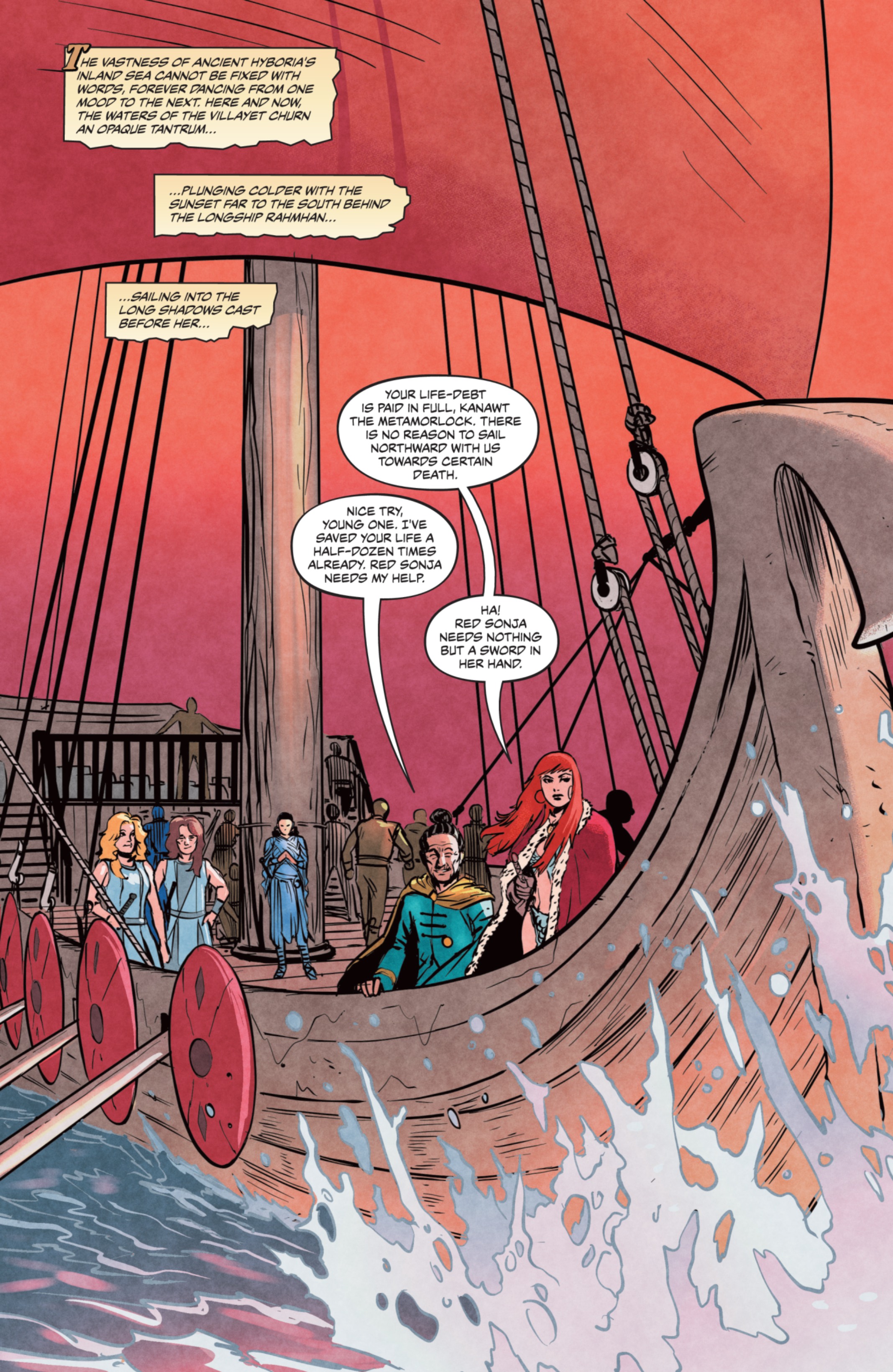 Red Sonja Attacks Mars (2025-): Chapter 3 - Page 3