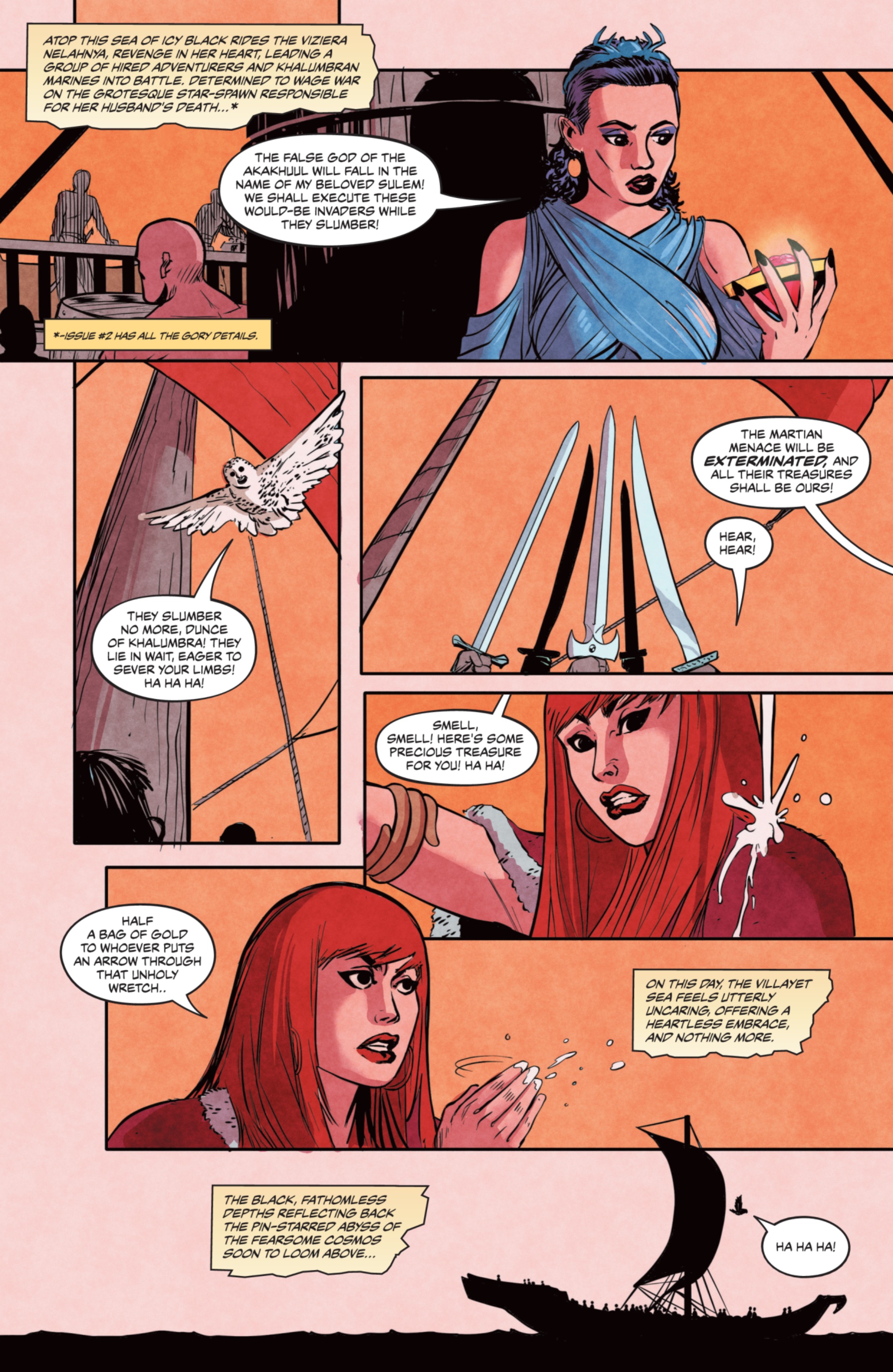 Red Sonja Attacks Mars (2025-): Chapter 3 - Page 4