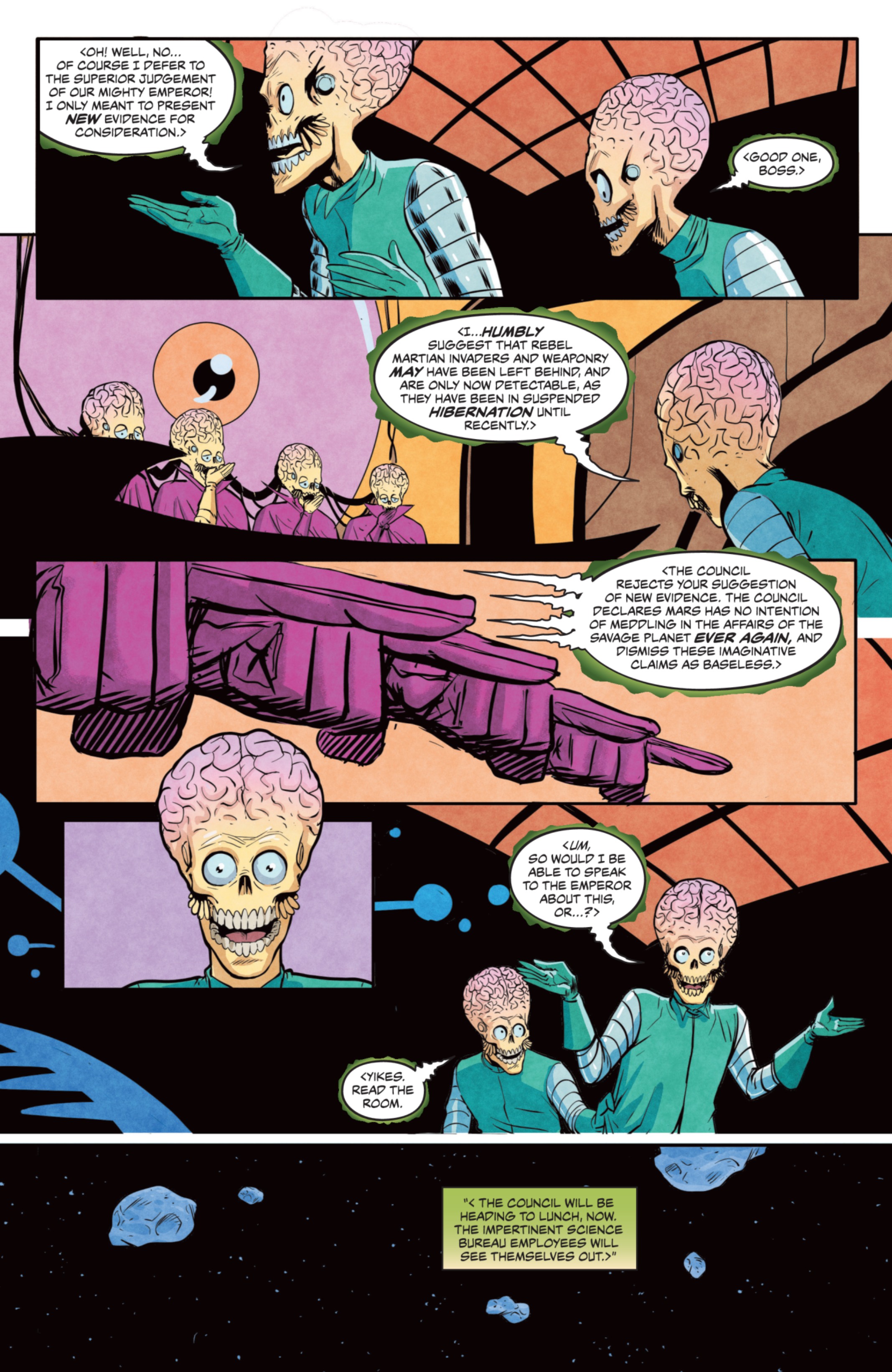 Red Sonja Attacks Mars (2025-): Chapter 3 - Page 6