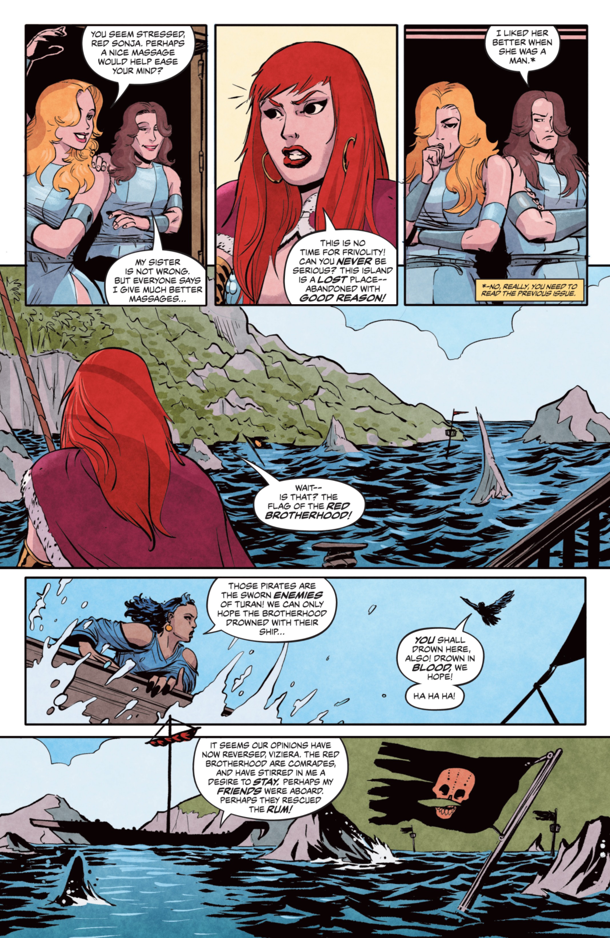 Red Sonja Attacks Mars (2025-): Chapter 3 - Page 8