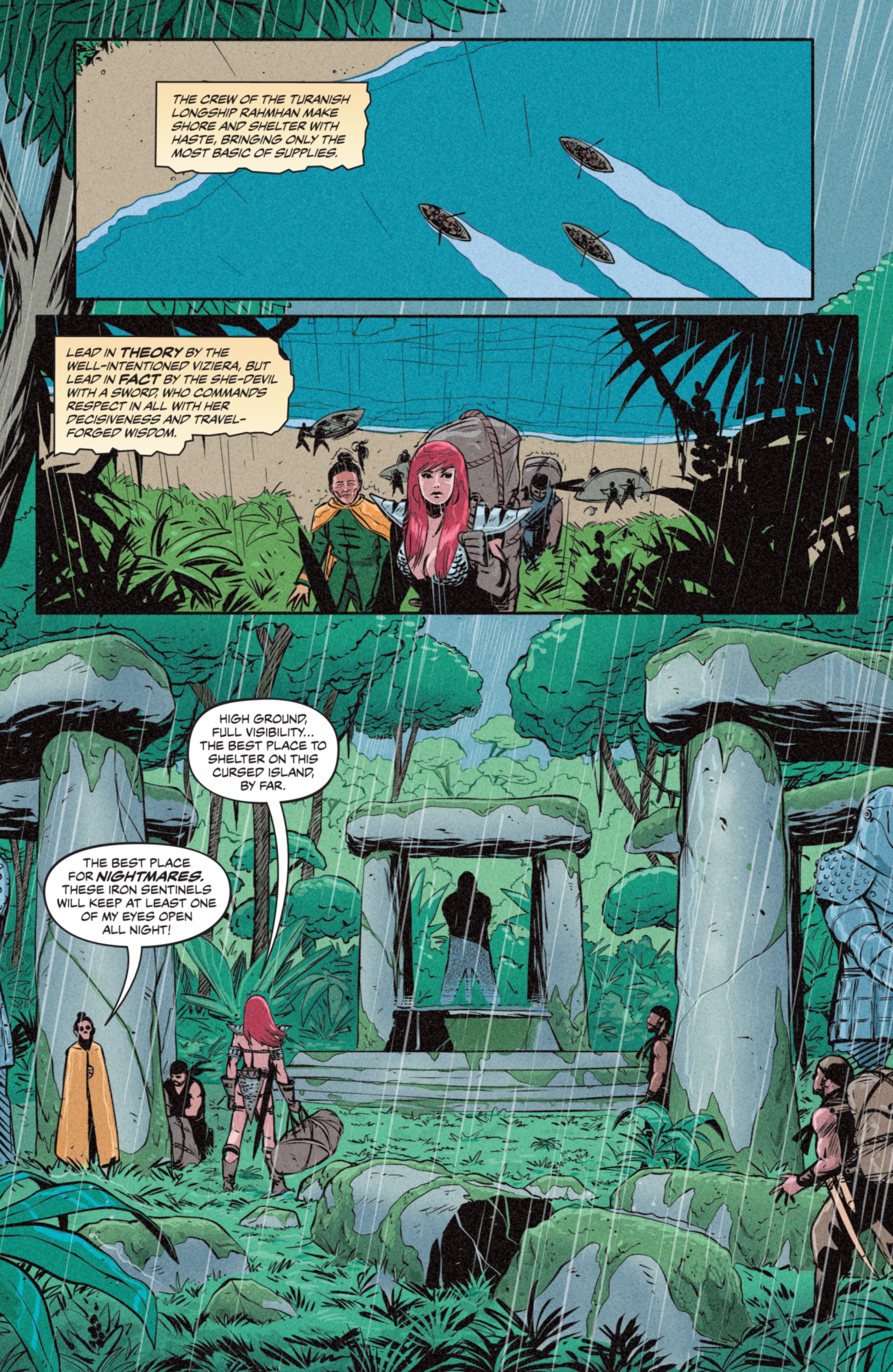 Red Sonja Attacks Mars (2025-): Chapter 3 - Page 9