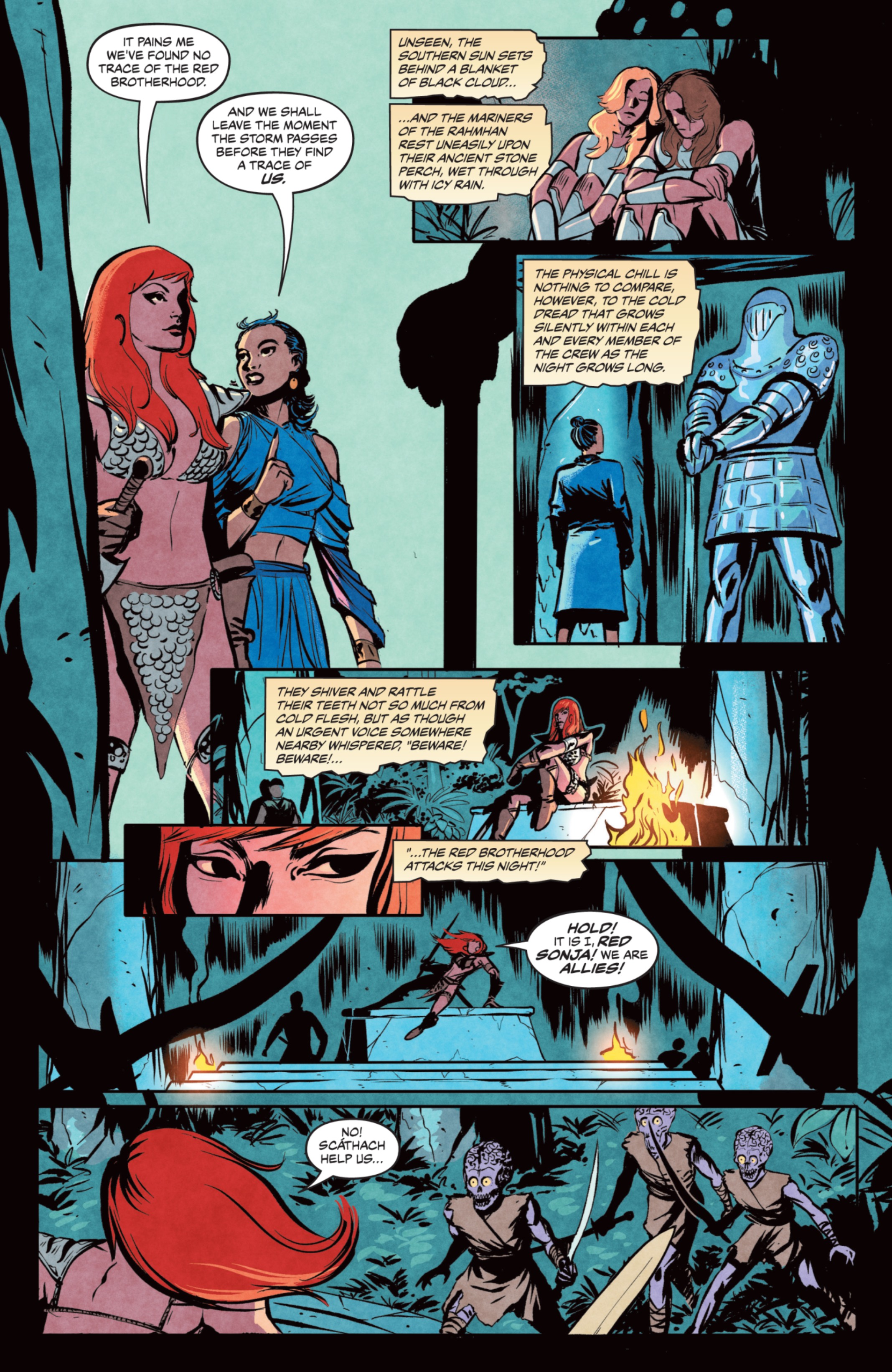 Red Sonja Attacks Mars (2025-): Chapter 3 - Page 10