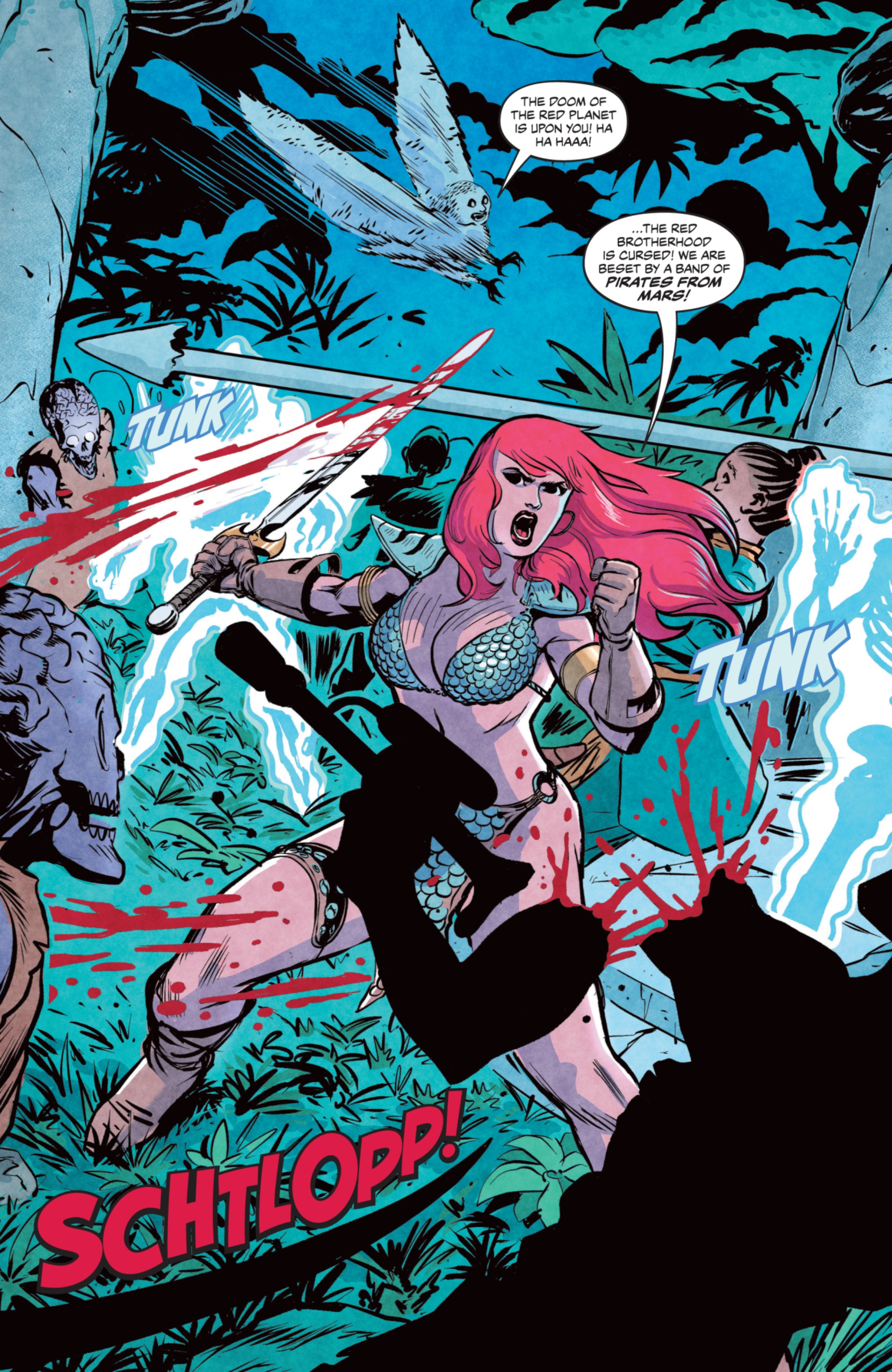 Red Sonja Attacks Mars (2025-): Chapter 3 - Page 11