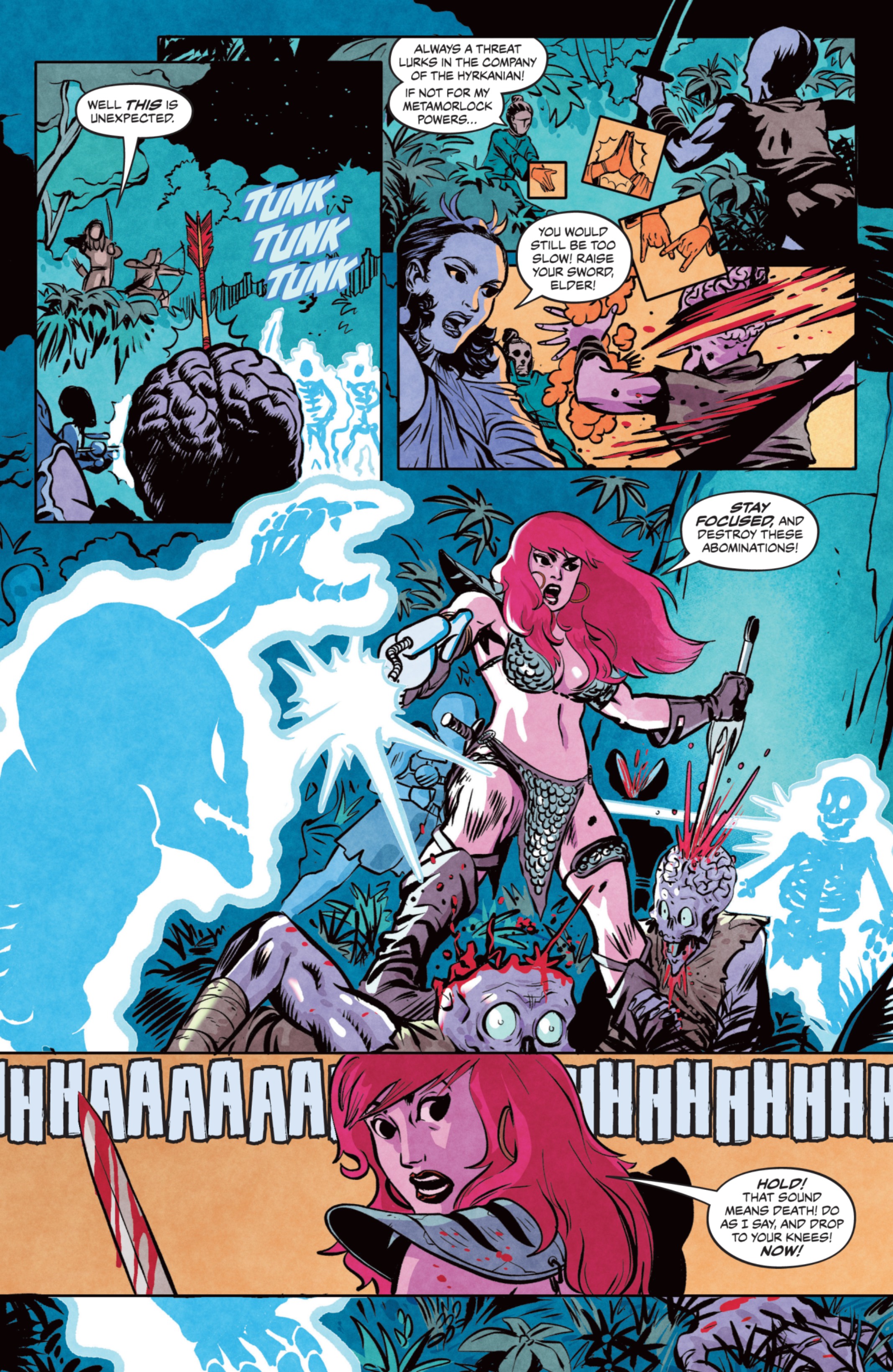 Red Sonja Attacks Mars (2025-): Chapter 3 - Page 12