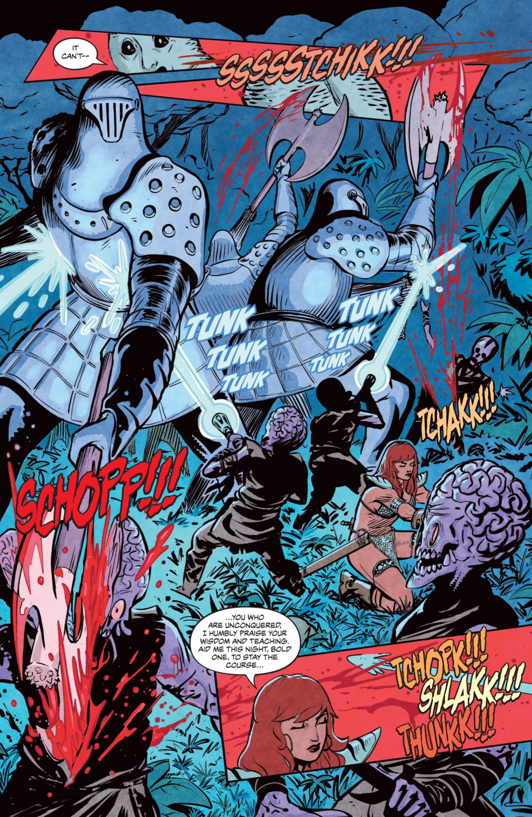 Red Sonja Attacks Mars (2025-): Chapter 3 - Page 14
