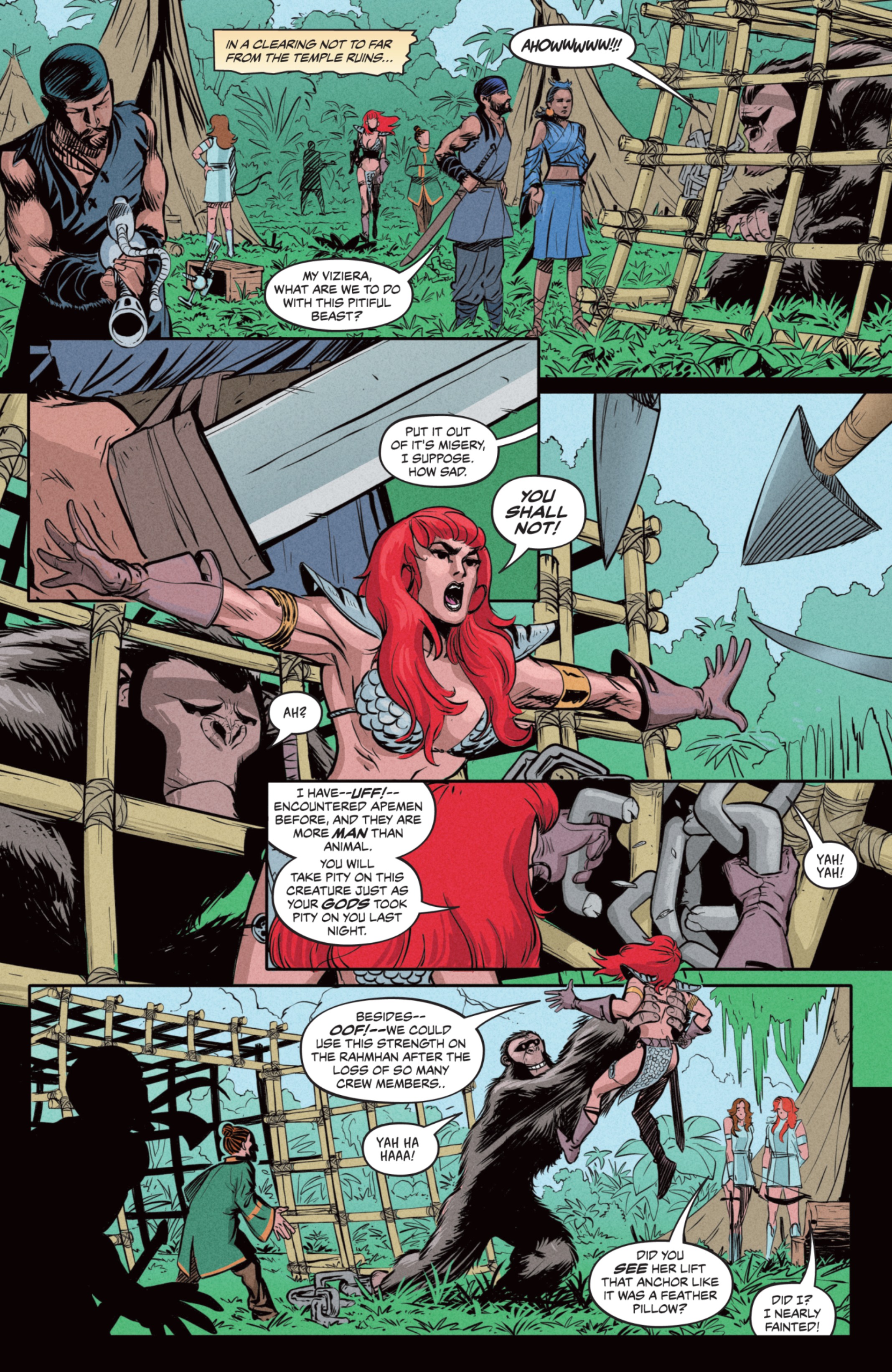 Red Sonja Attacks Mars (2025-): Chapter 3 - Page 16