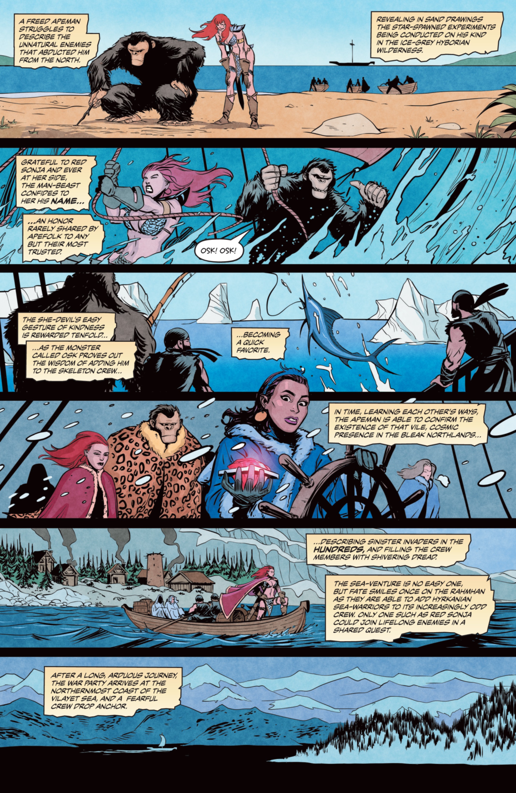 Red Sonja Attacks Mars (2025-): Chapter 3 - Page 17