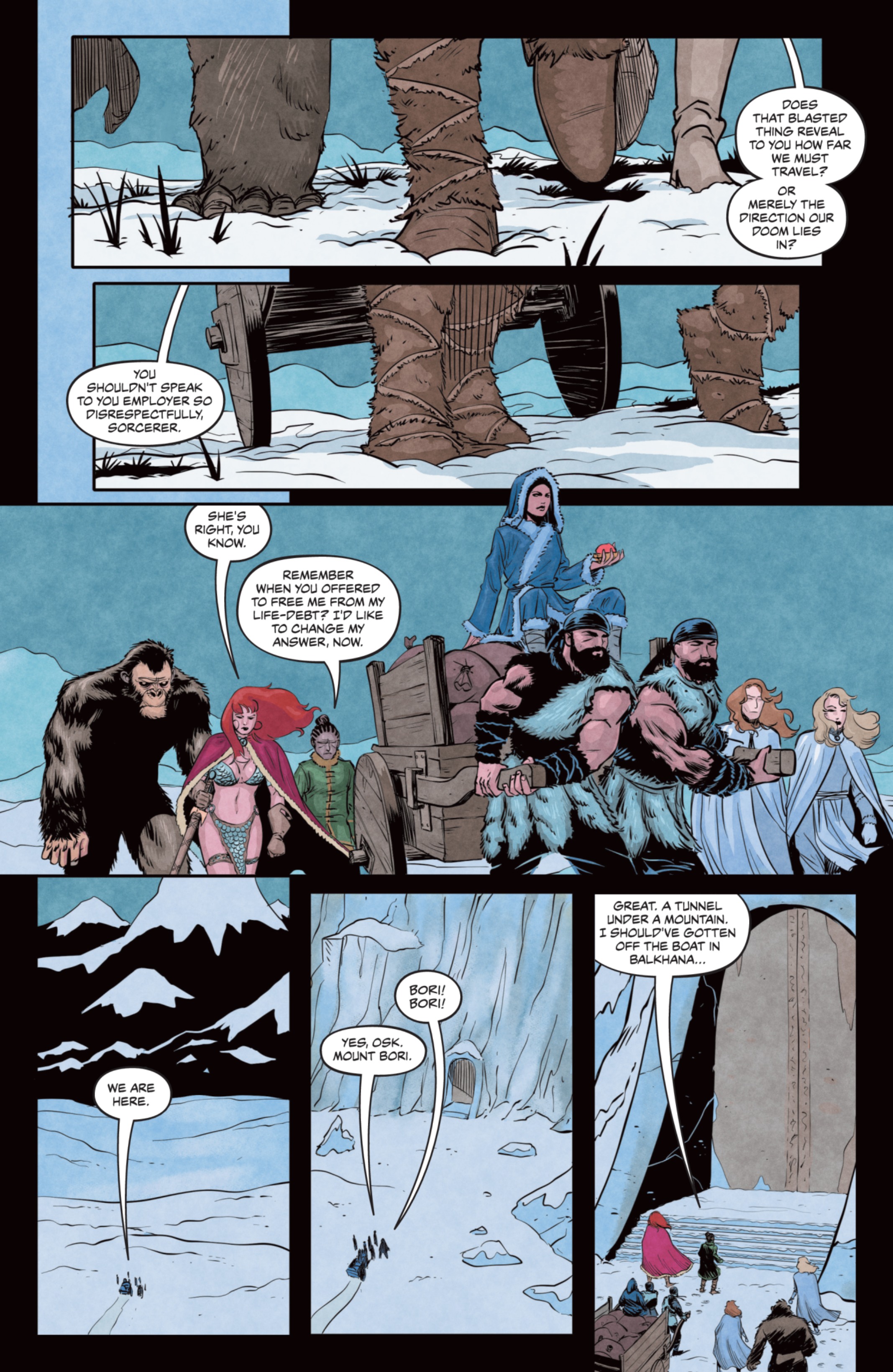 Red Sonja Attacks Mars (2025-): Chapter 3 - Page 18