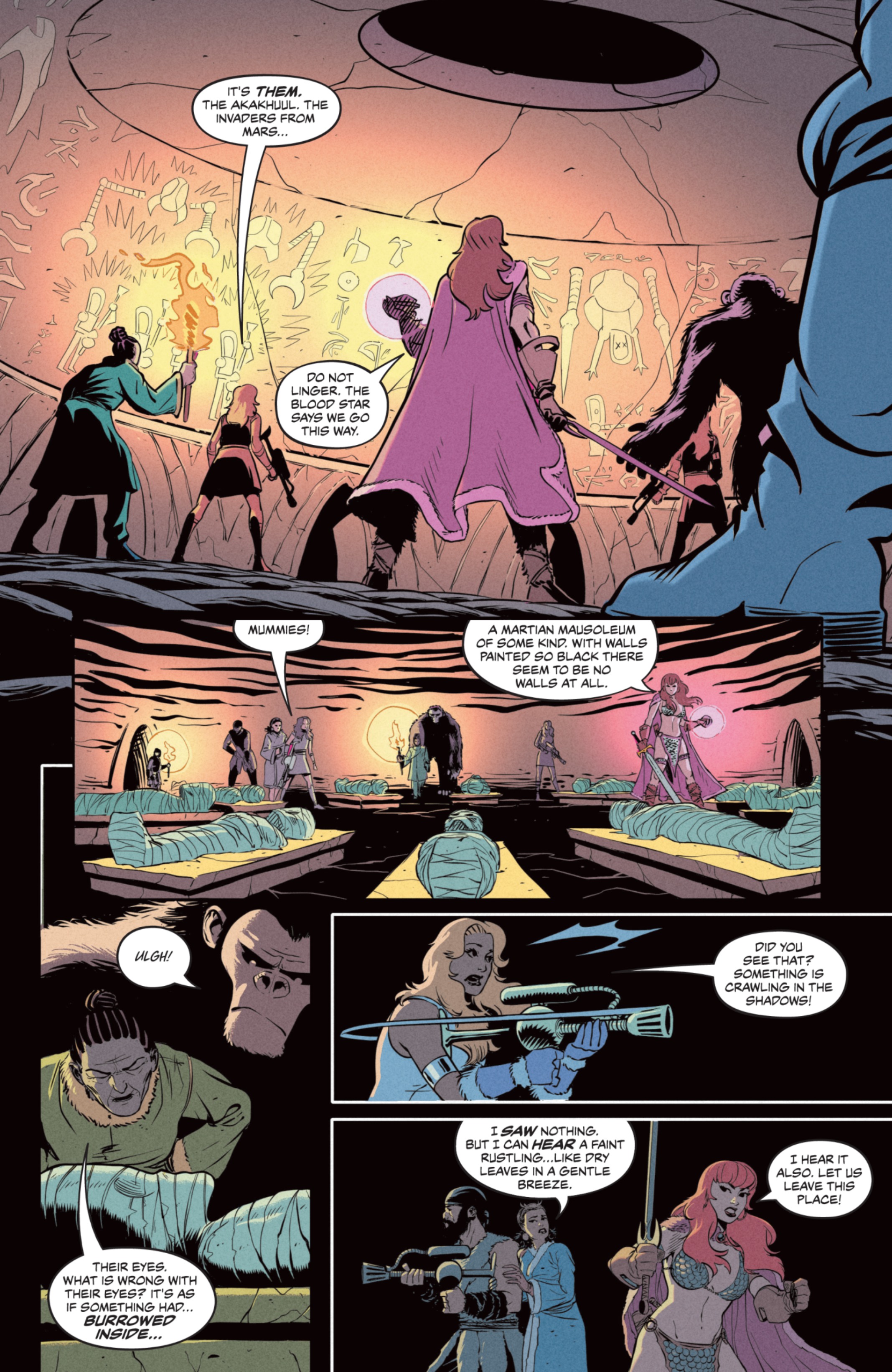 Red Sonja Attacks Mars (2025-): Chapter 3 - Page 20