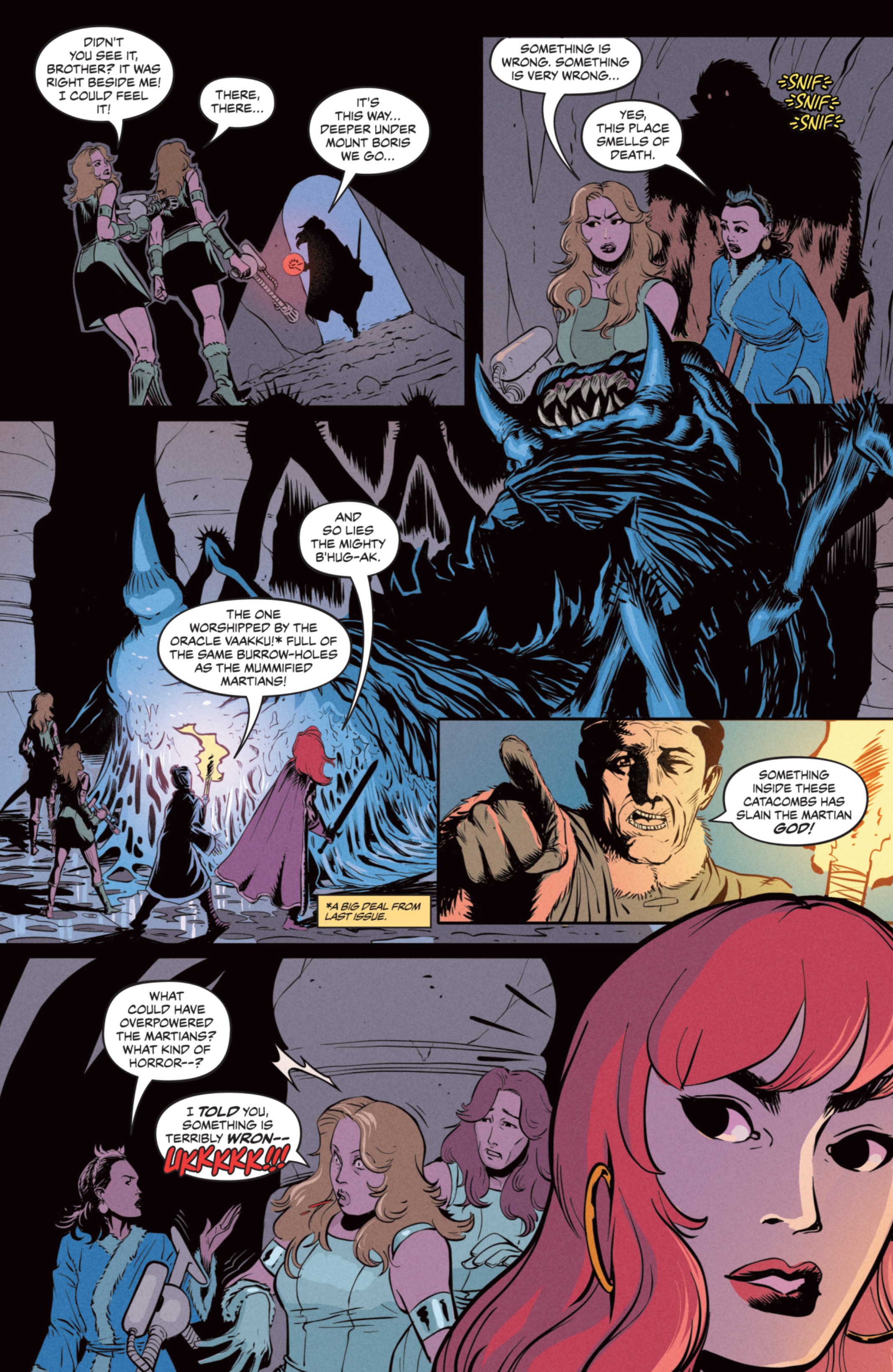Red Sonja Attacks Mars (2025-): Chapter 3 - Page 21