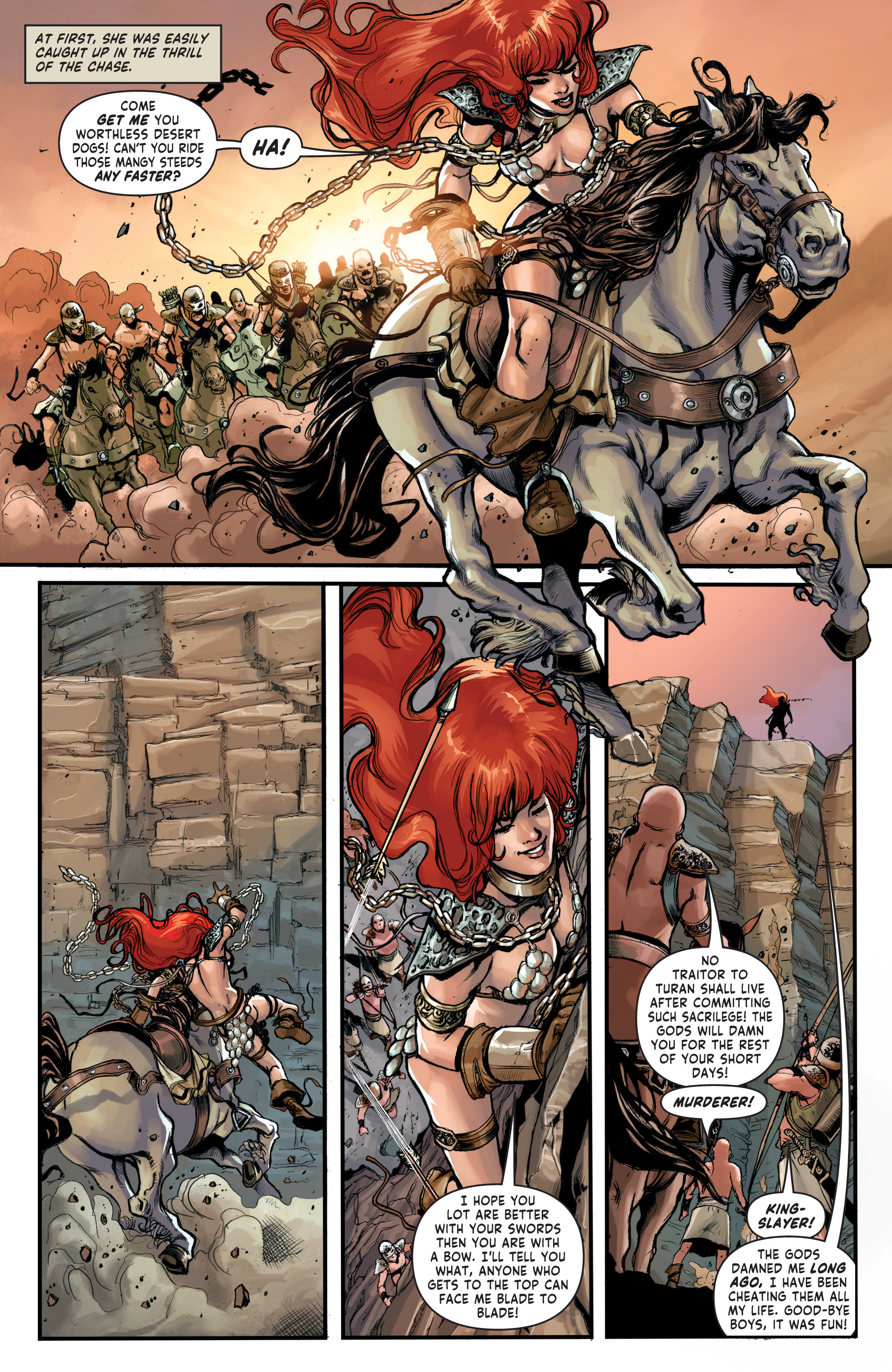 Red Sonja: Birth of the She-Devil (2019-) issue 1 - Page 13