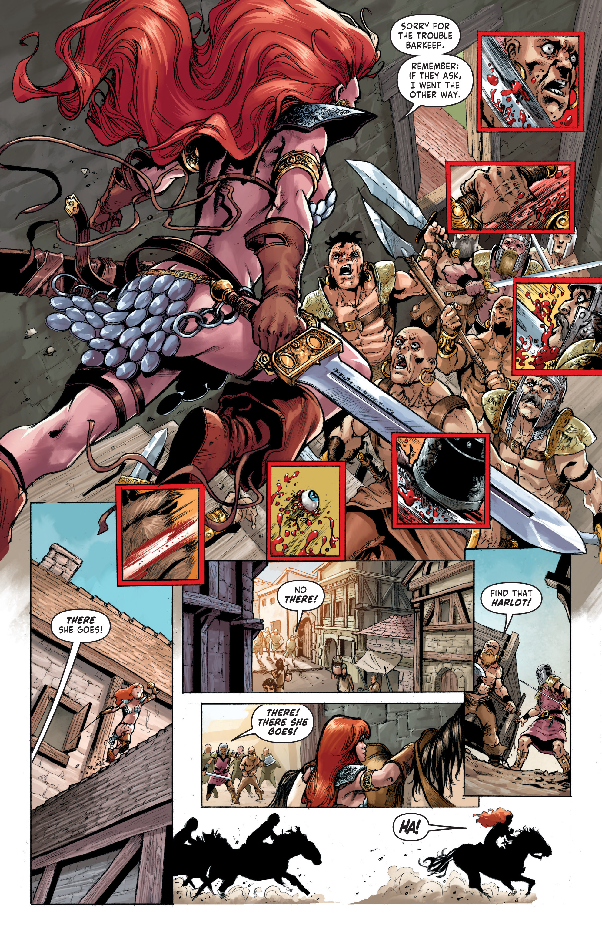 Red Sonja: Birth of the She-Devil (2019-) issue 2 - Page 9