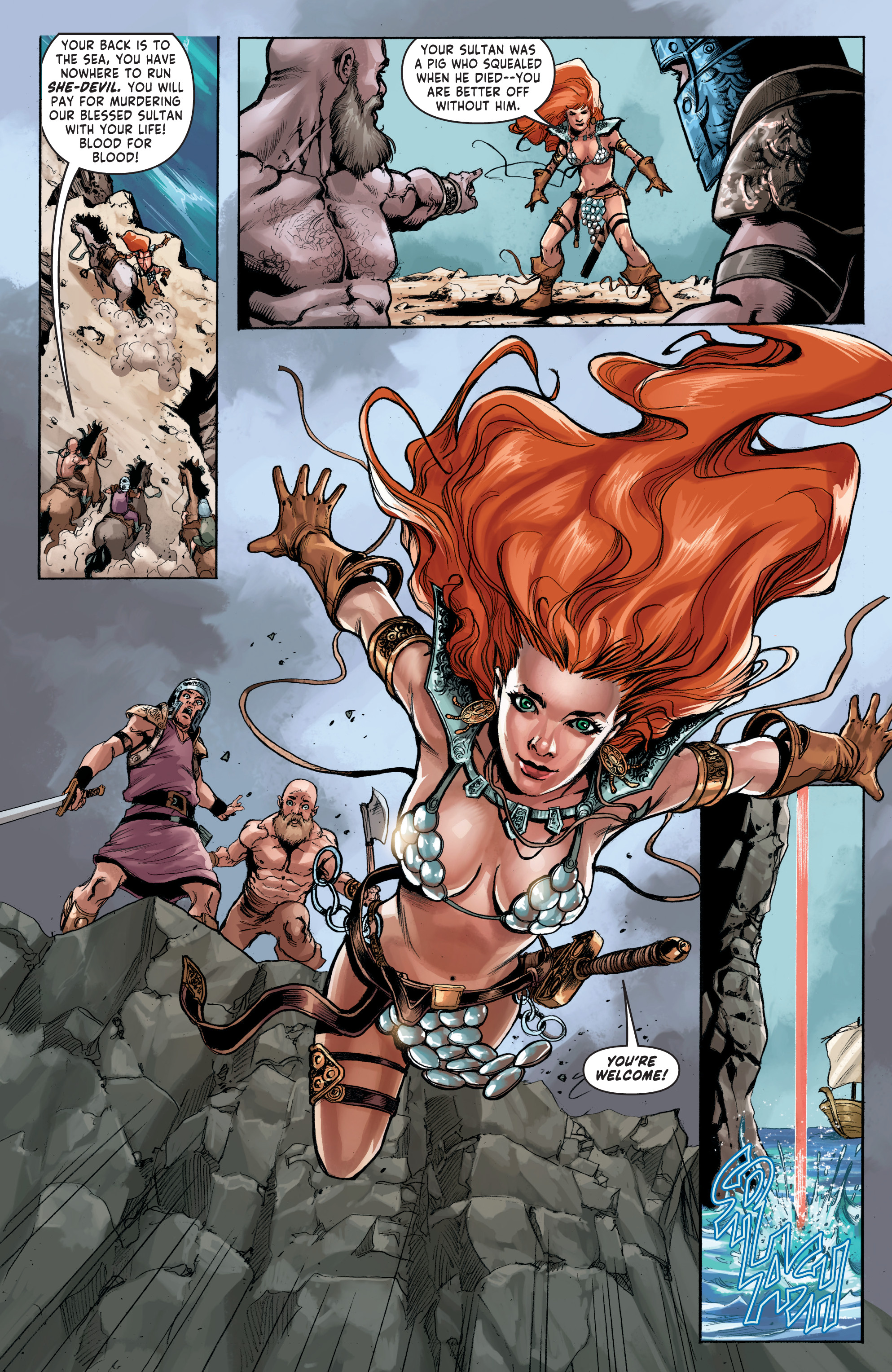 Red Sonja: Birth of the She-Devil (2019-) issue 2 - Page 10