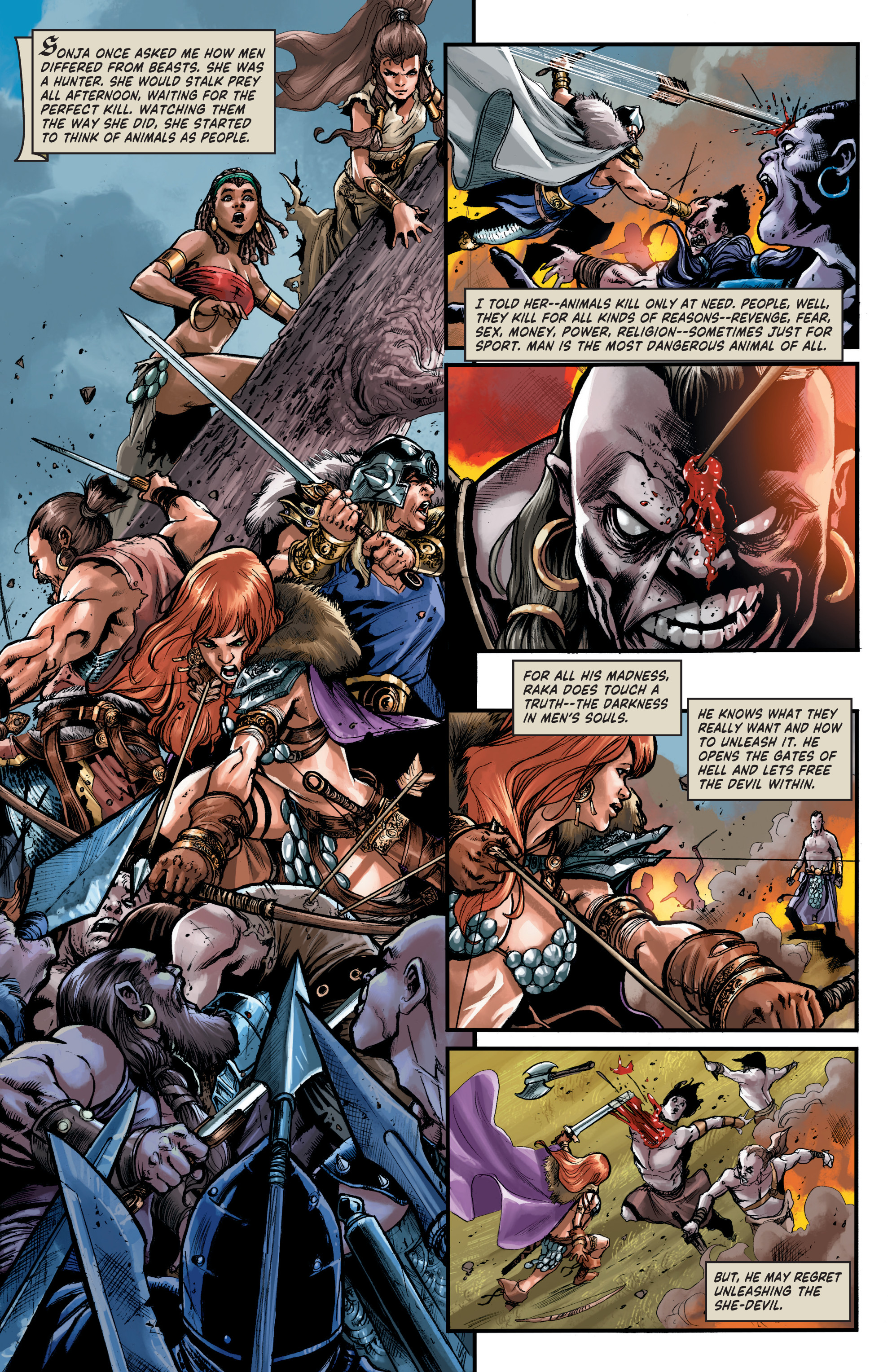 Red Sonja: Birth of the She-Devil (2019-) issue 4 - Page 6