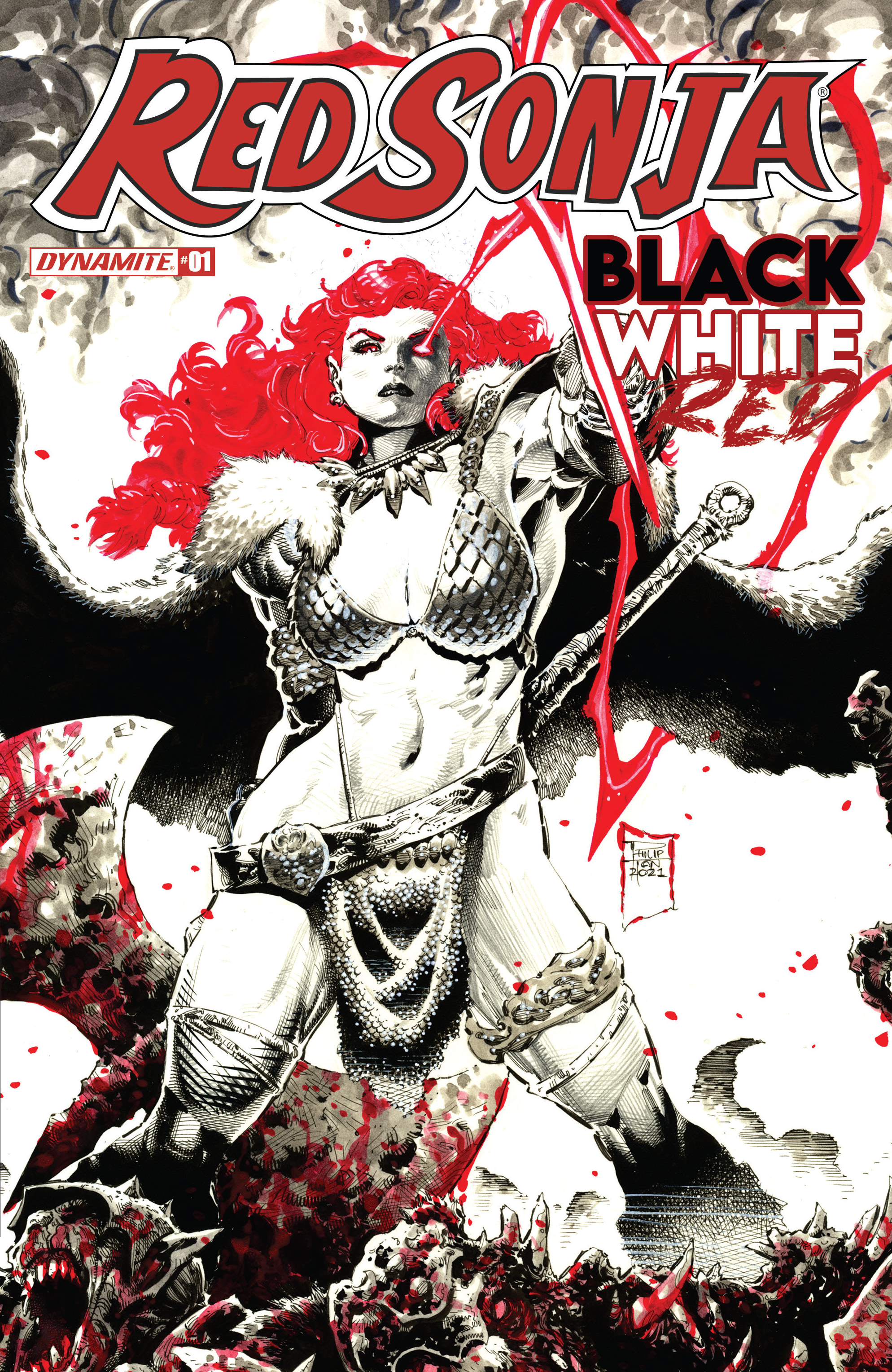 Red Sonja: Black, White, Red (2021-): Chapter 1 - Page 3