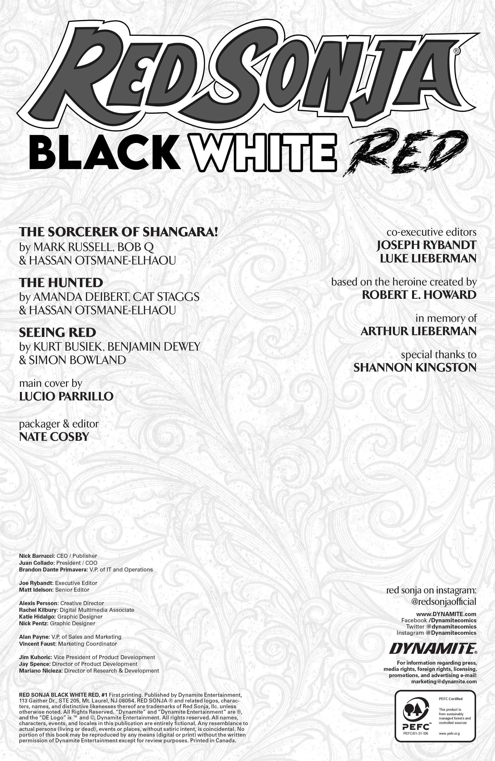 Red Sonja: Black, White, Red (2021-) issue 1 - Page 5