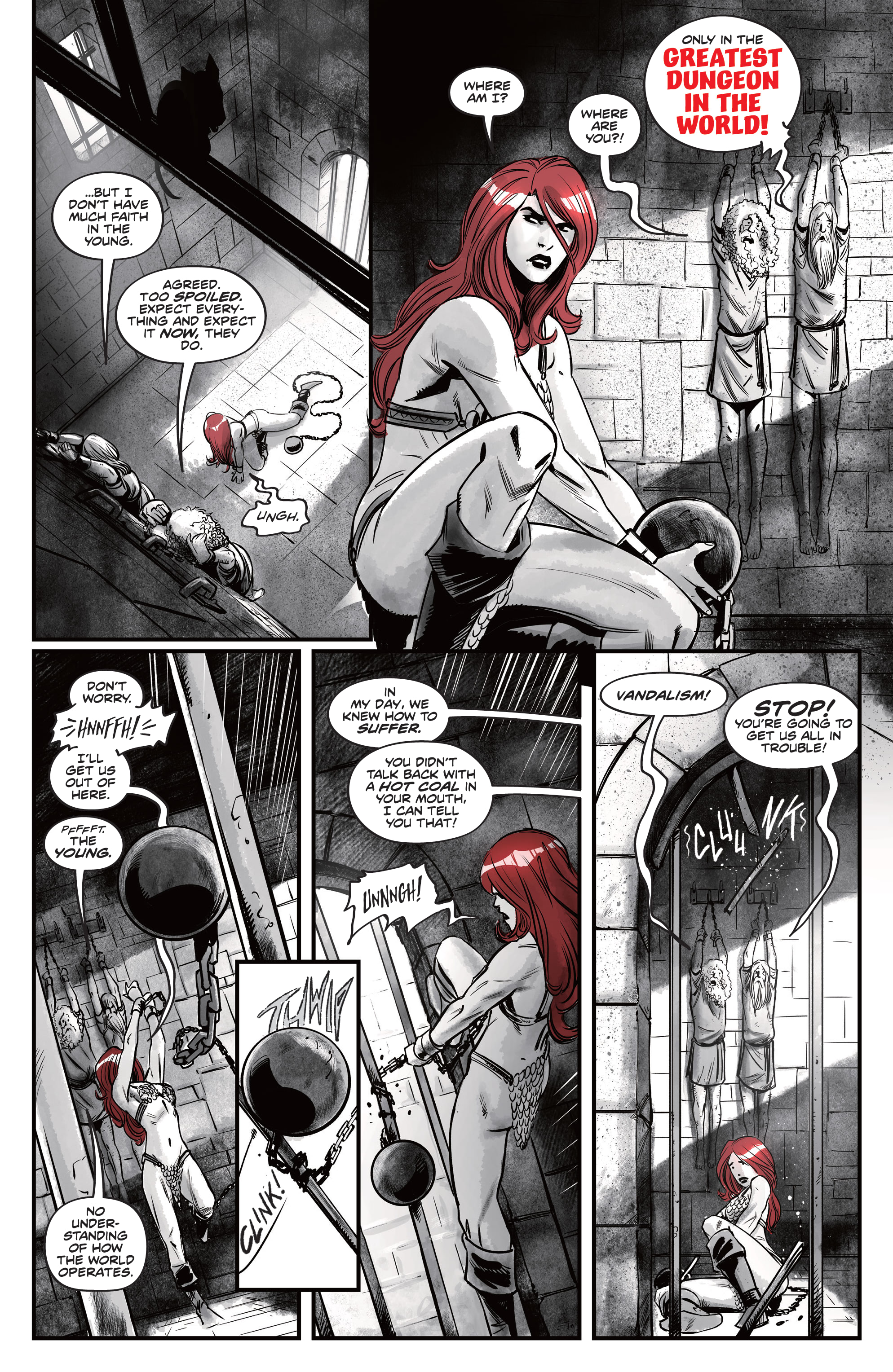 Red Sonja: Black, White, Red (2021-) issue 1 - Page 7