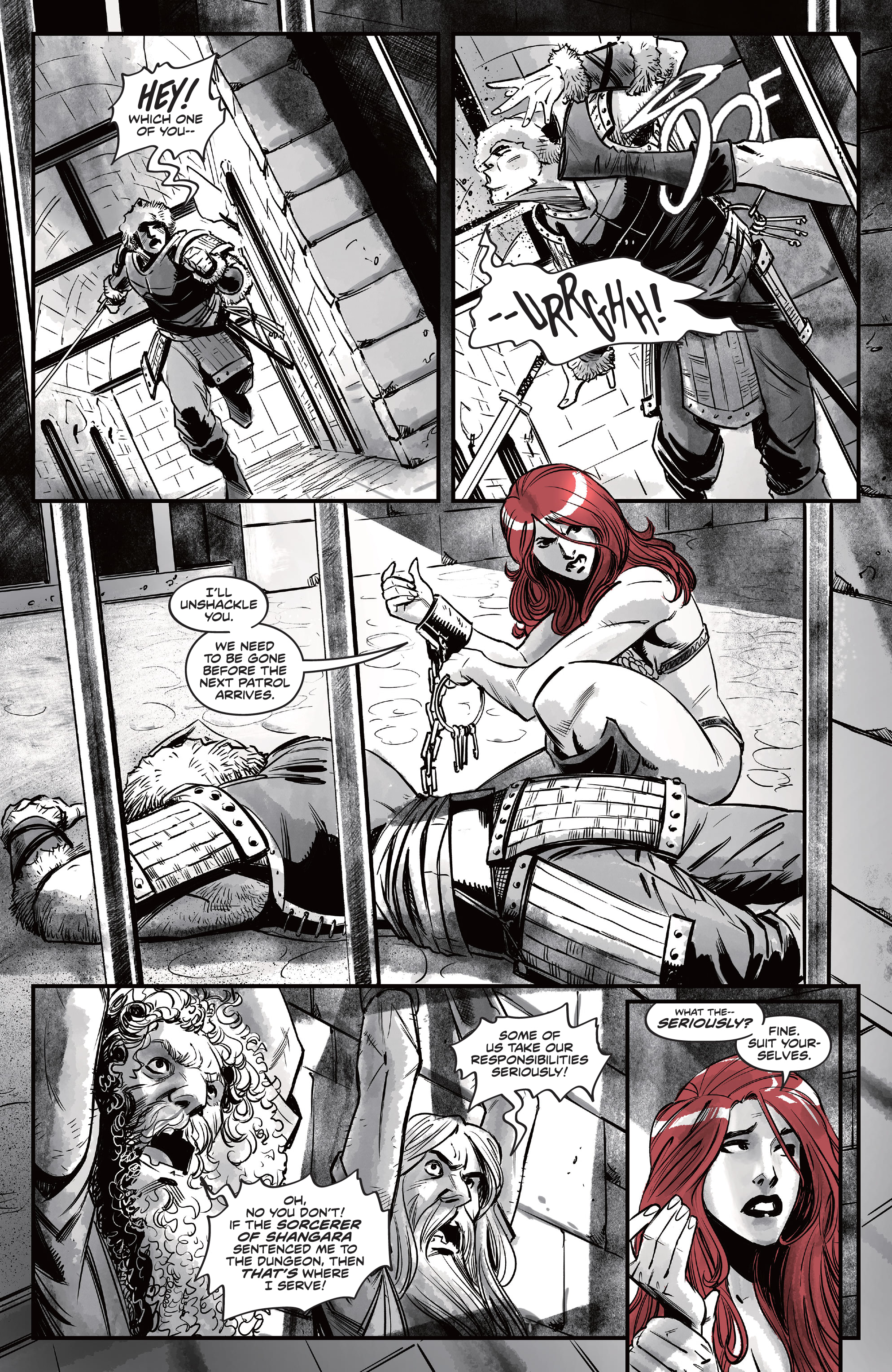 Red Sonja: Black, White, Red (2021-) issue 1 - Page 8