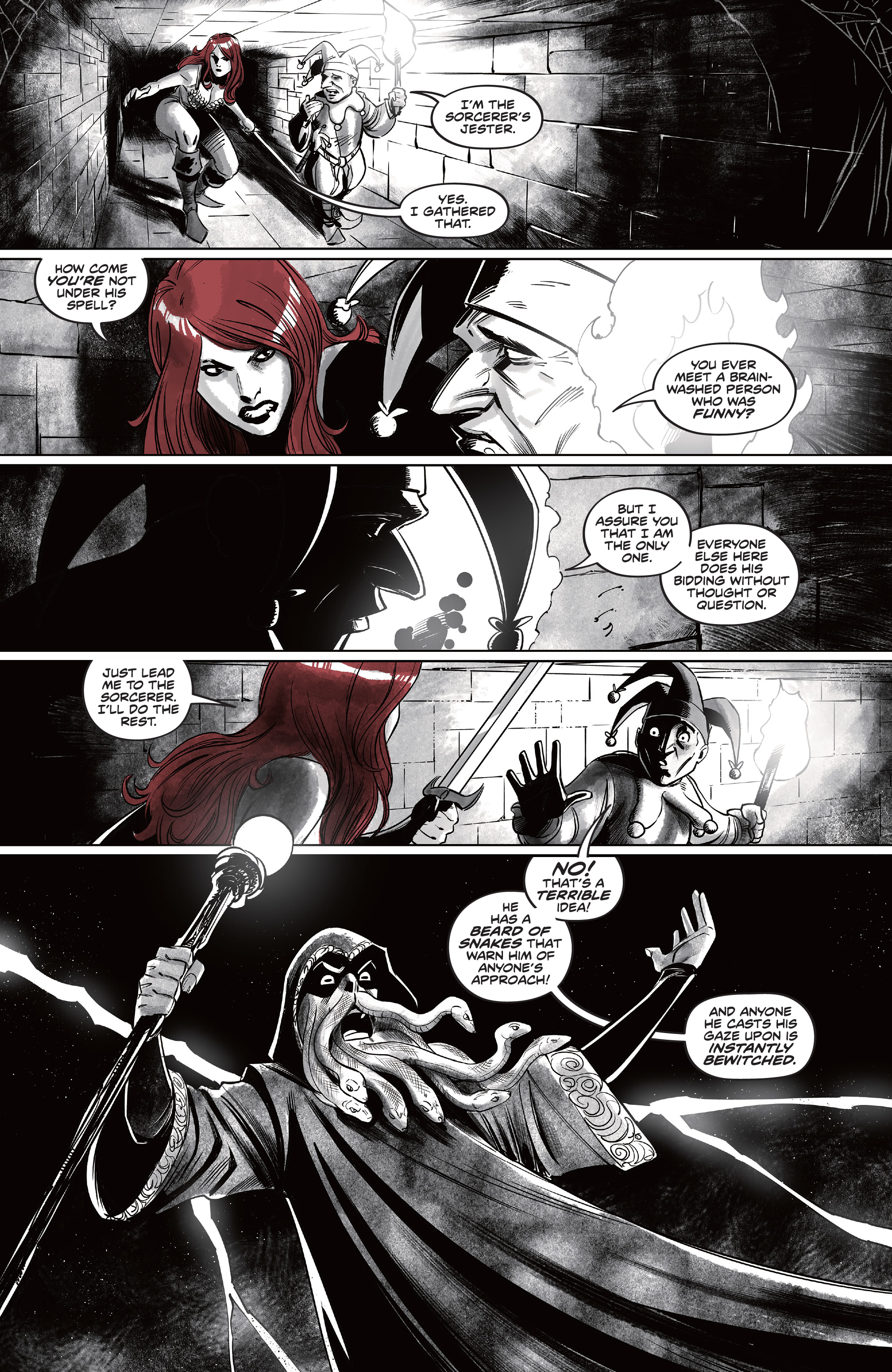 Red Sonja: Black, White, Red (2021-) issue 1 - Page 11