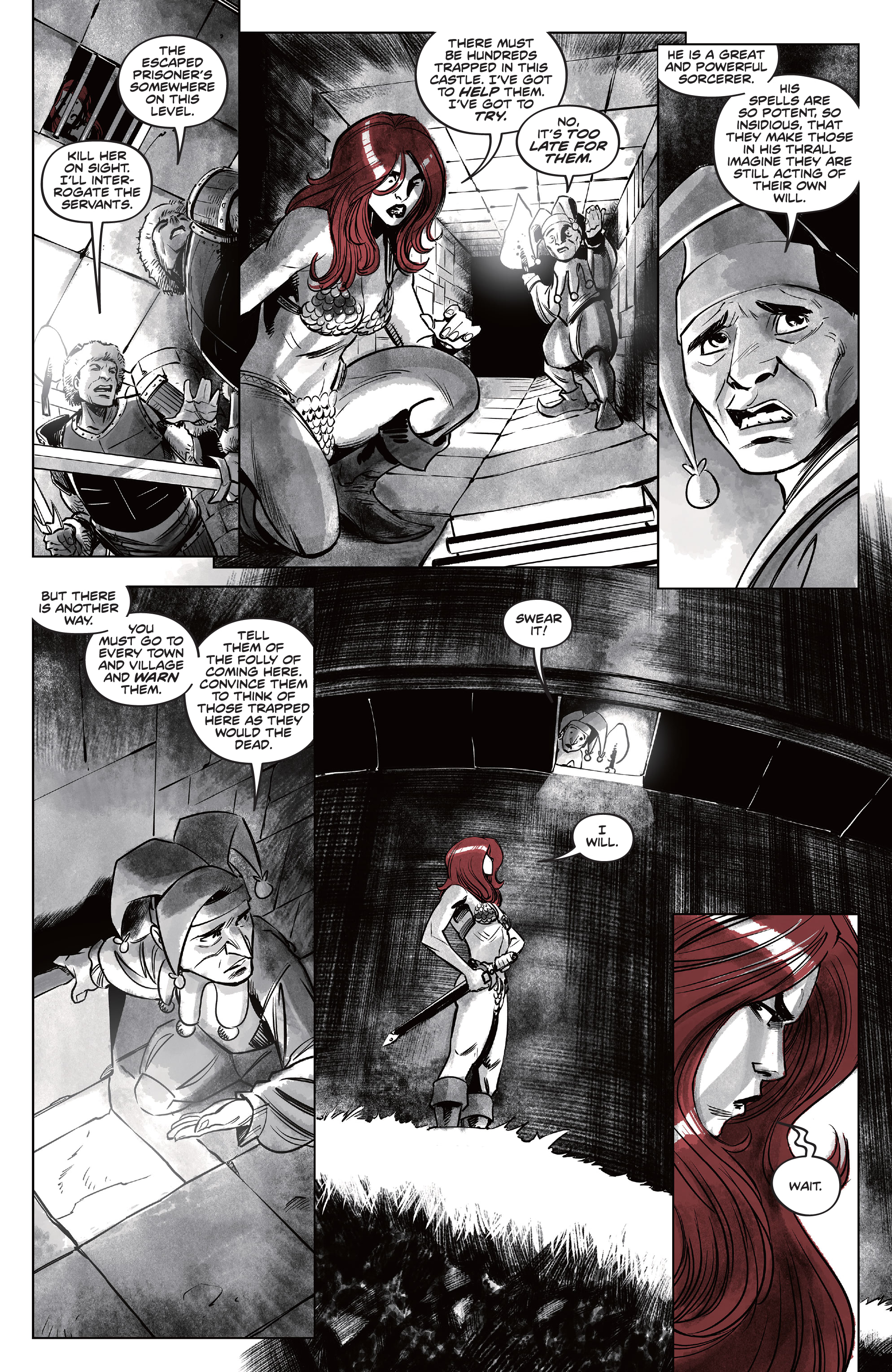 Red Sonja: Black, White, Red (2021-) issue 1 - Page 12