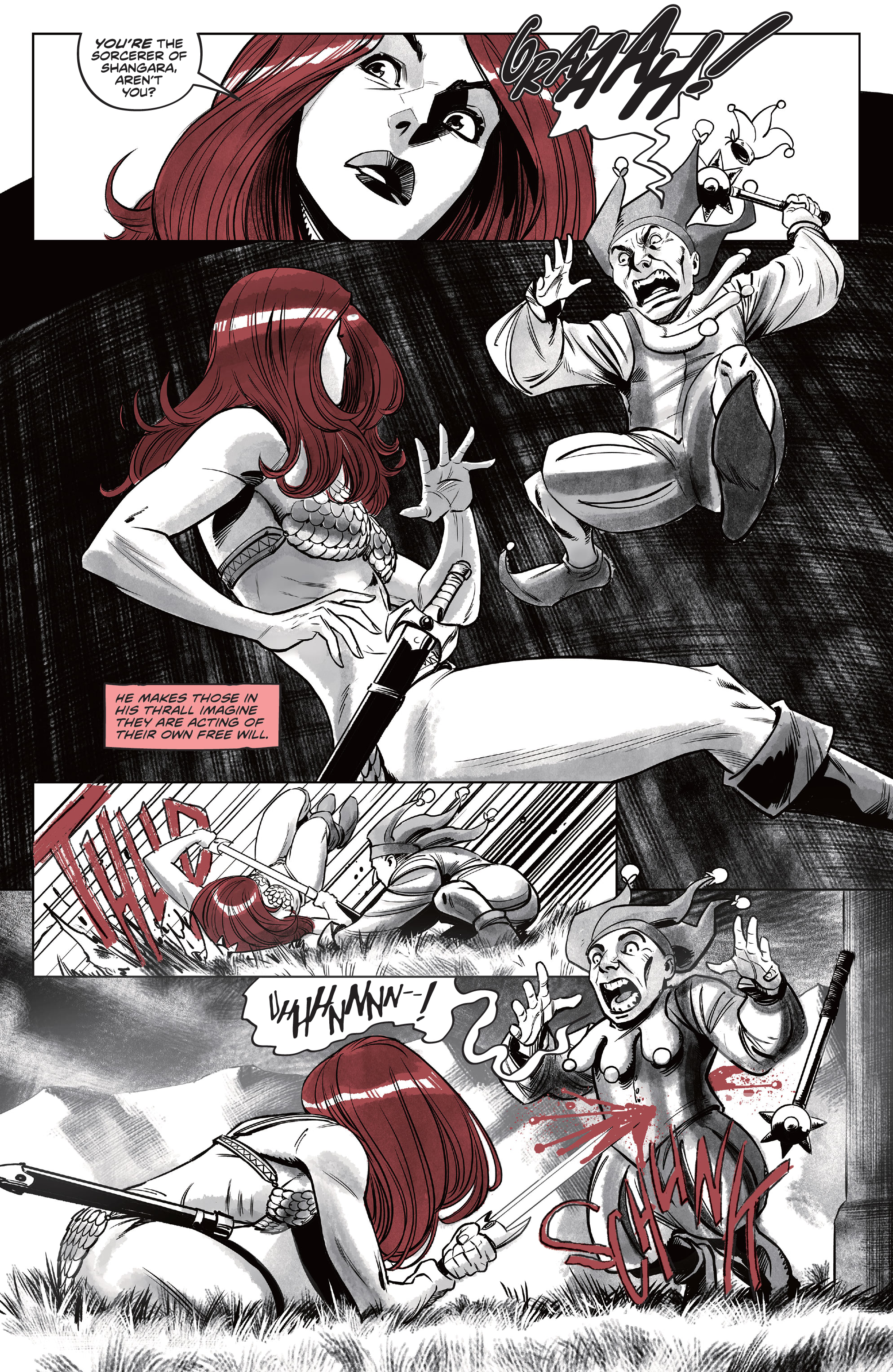 Red Sonja: Black, White, Red (2021-) issue 1 - Page 13