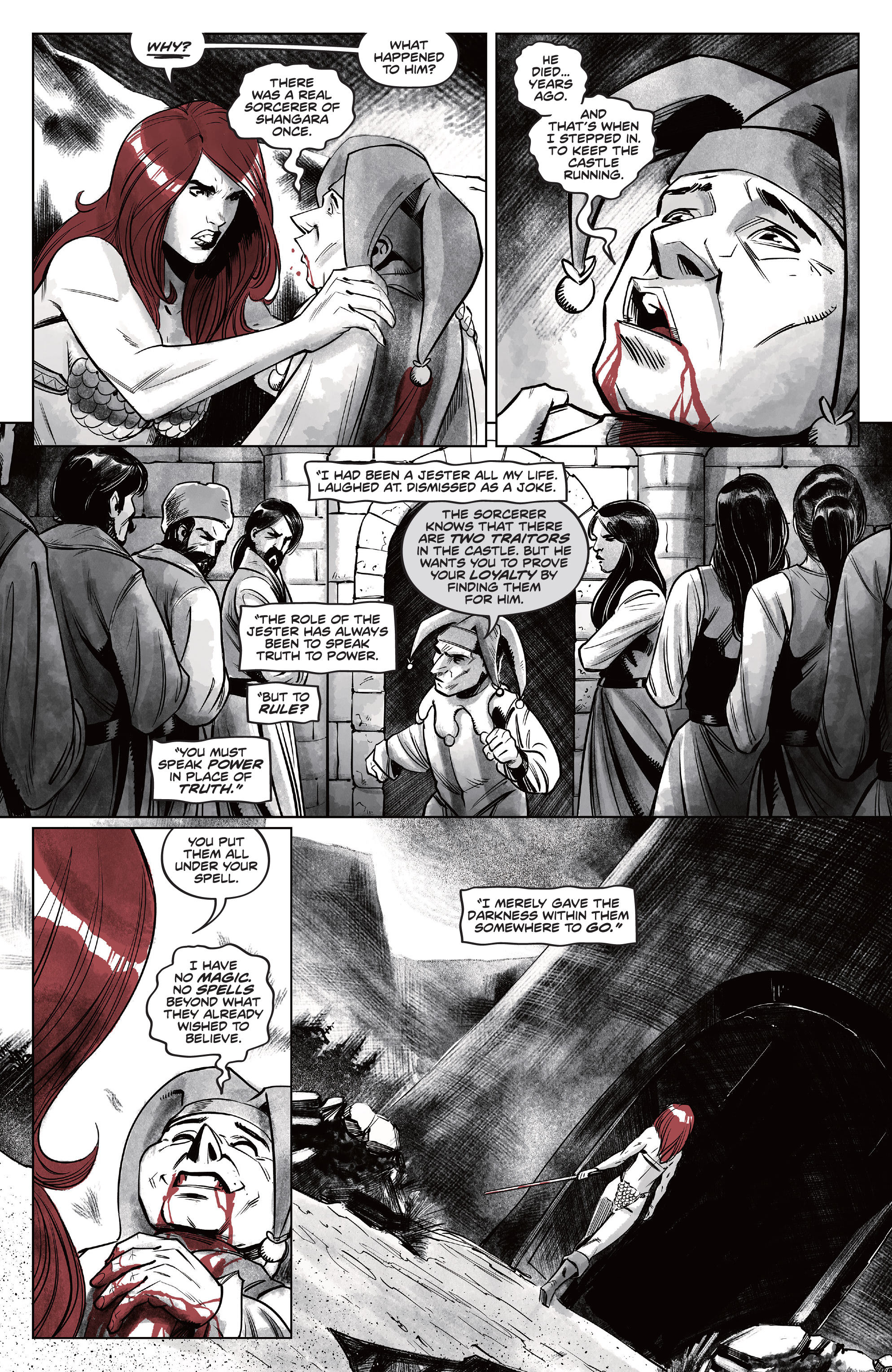 Red Sonja: Black, White, Red (2021-) issue 1 - Page 14