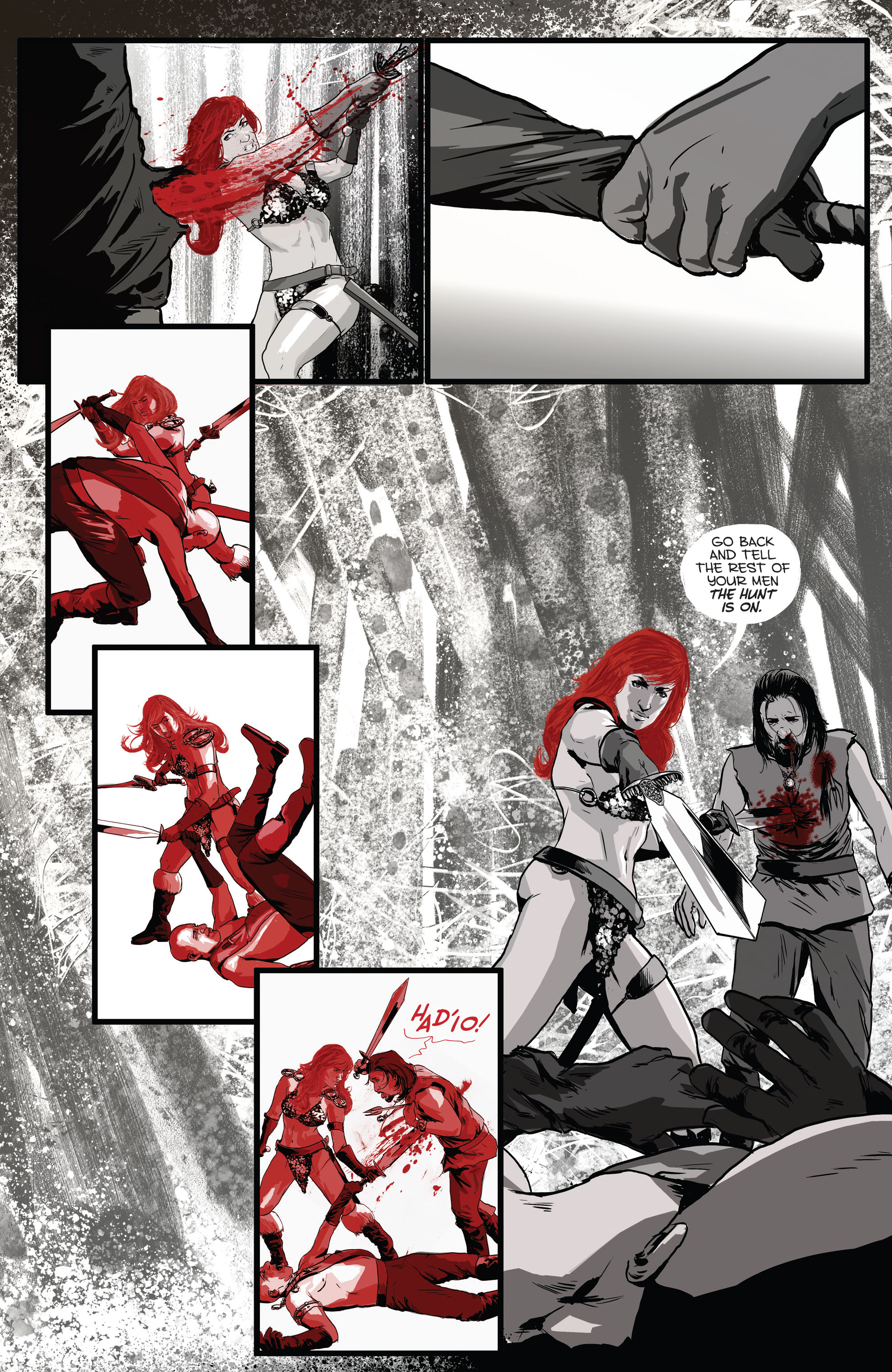 Red Sonja: Black, White, Red (2021-) issue 1 - Page 19