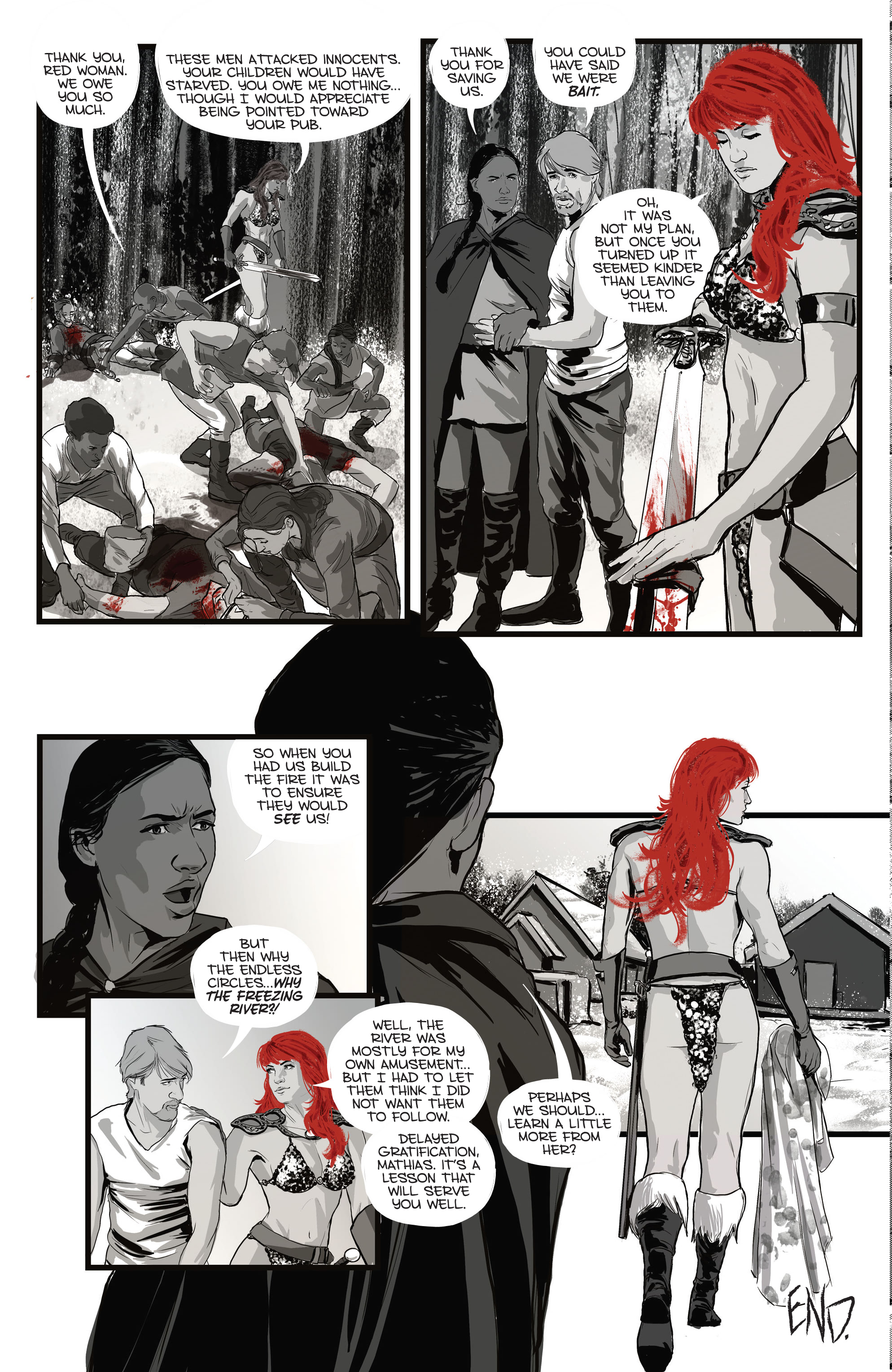 Red Sonja: Black, White, Red (2021-) issue 1 - Page 25