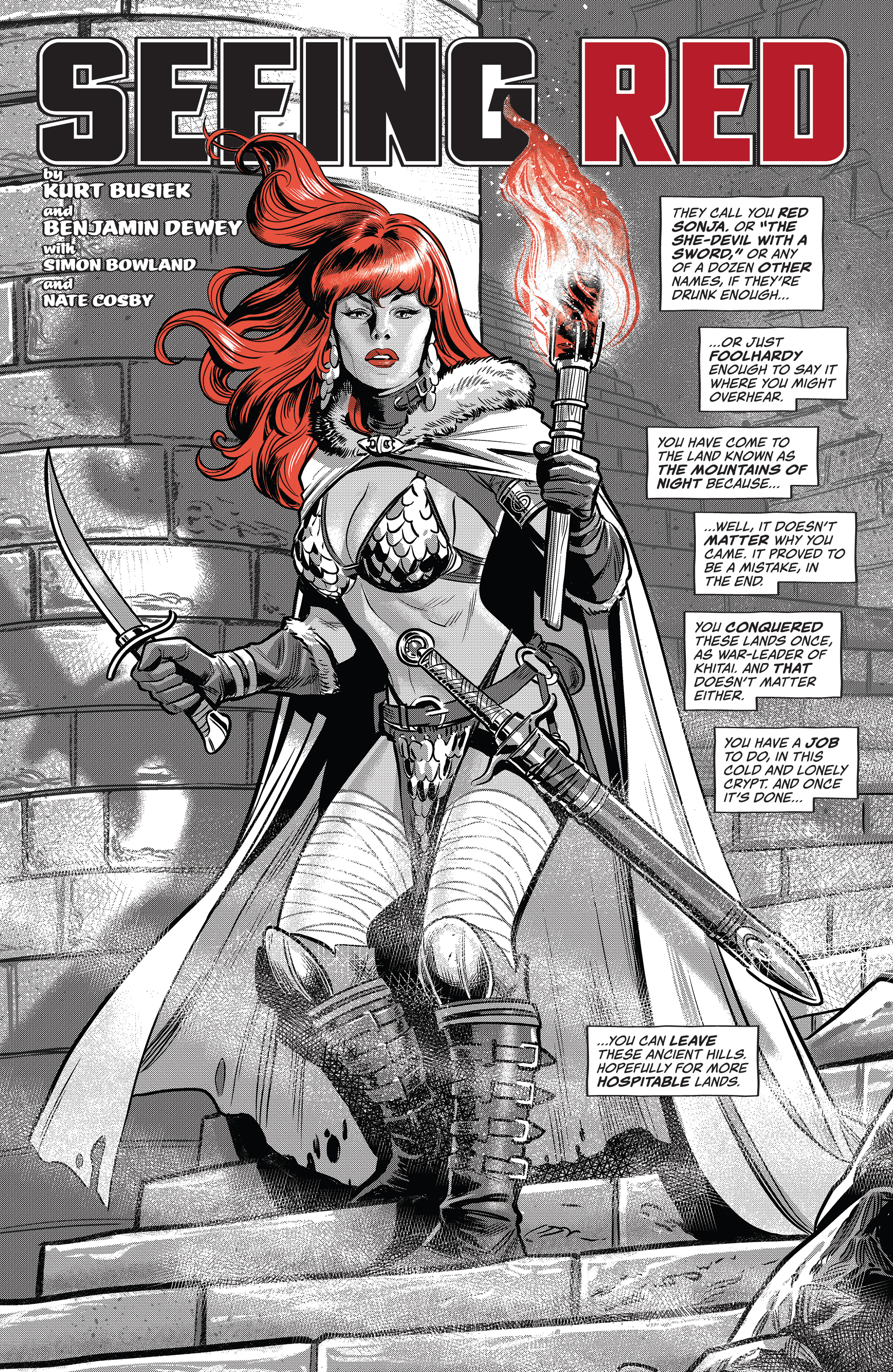 Red Sonja: Black, White, Red (2021-) issue 1 - Page 26