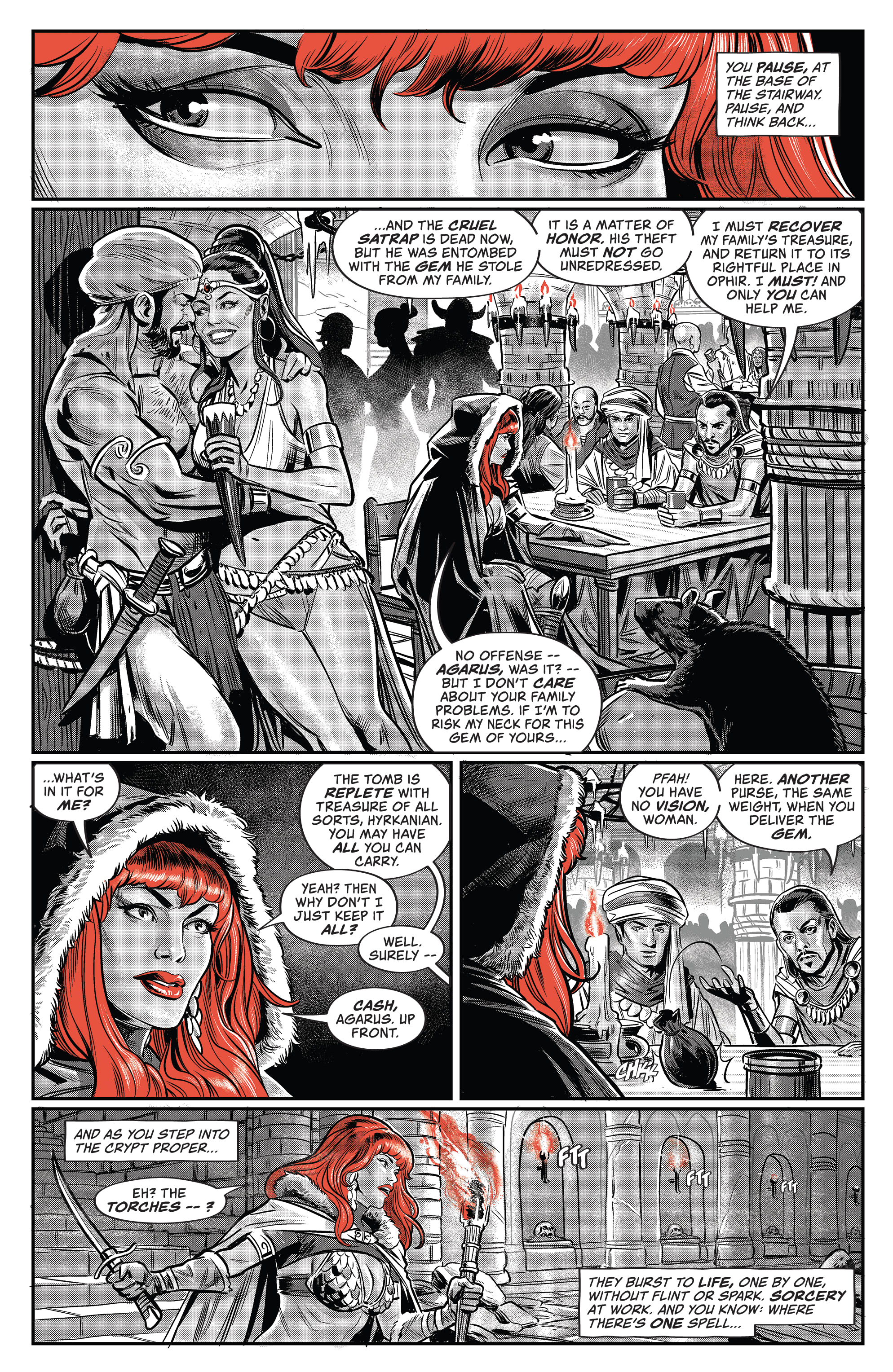 Red Sonja: Black, White, Red (2021-) issue 1 - Page 27