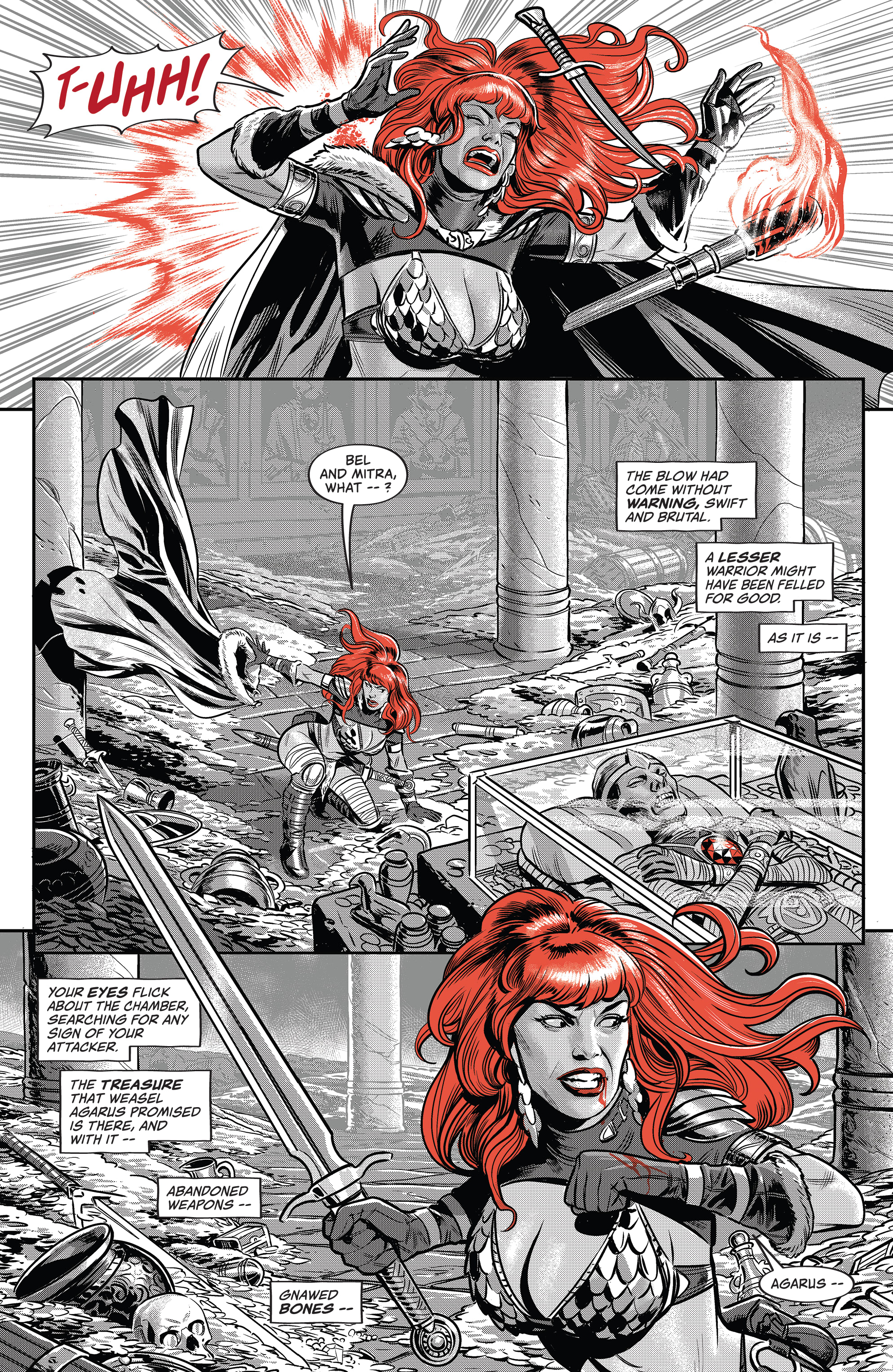 Red Sonja: Black, White, Red (2021-) issue 1 - Page 28