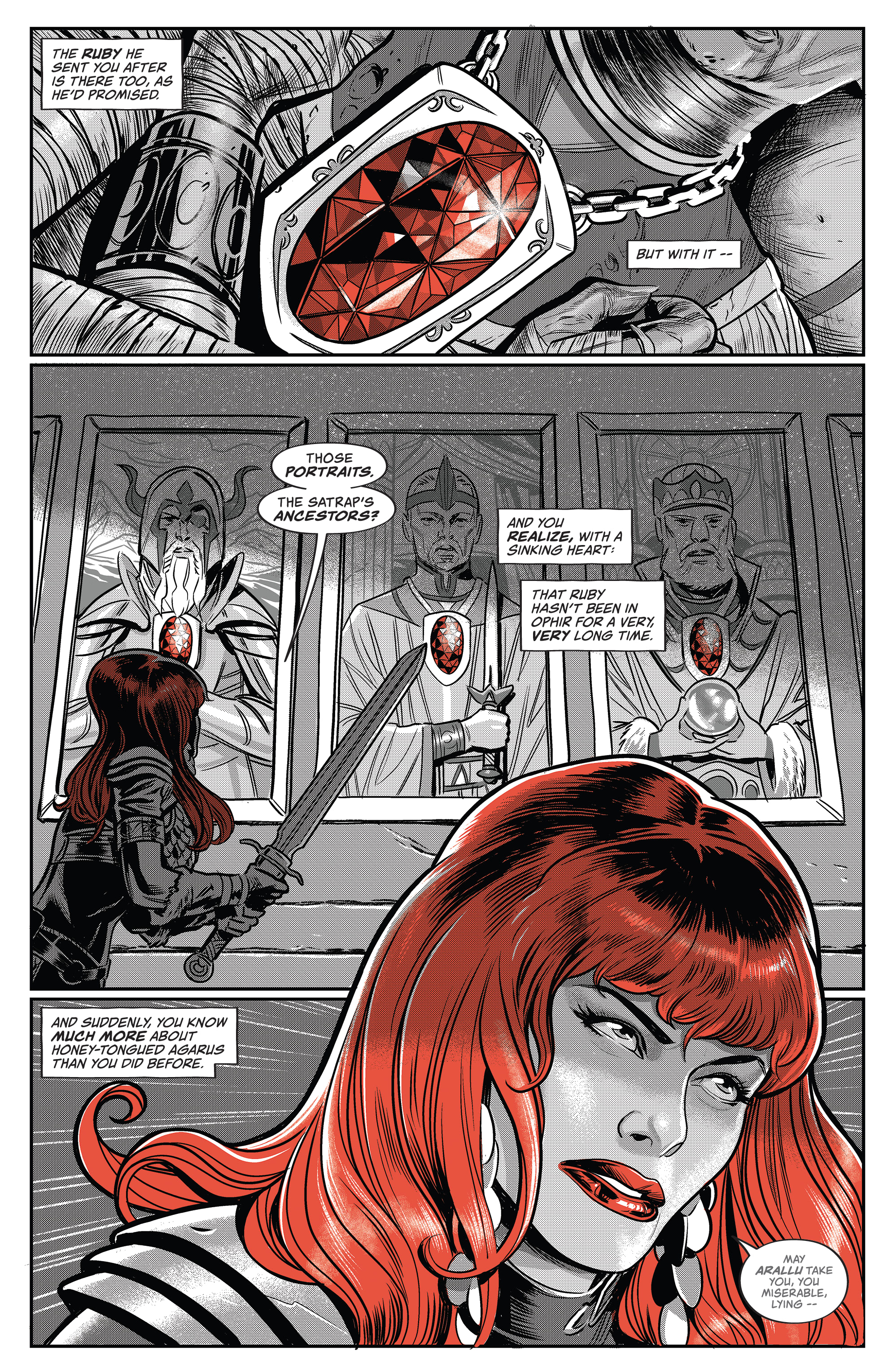 Red Sonja: Black, White, Red (2021-) issue 1 - Page 29