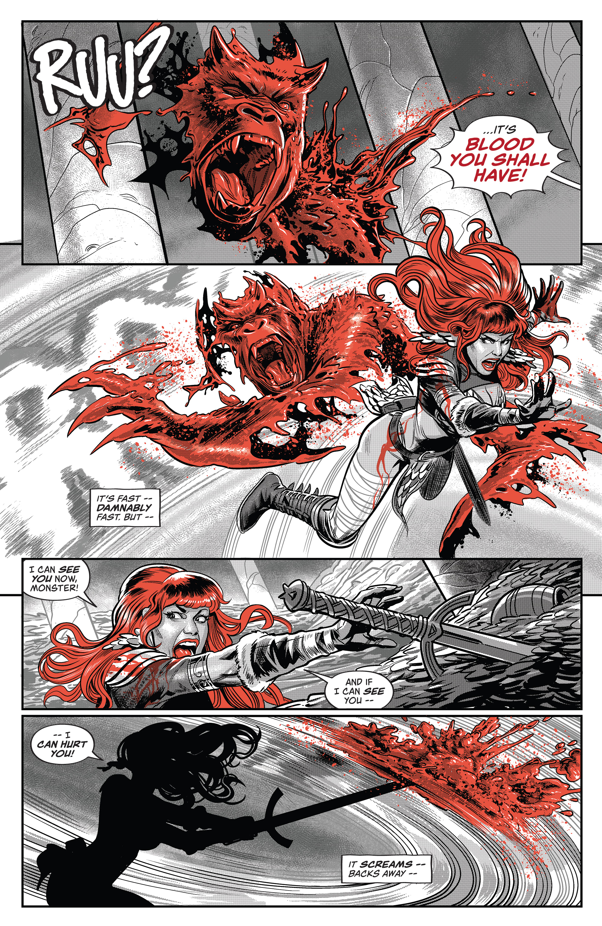 Red Sonja: Black, White, Red (2021-) issue 1 - Page 33