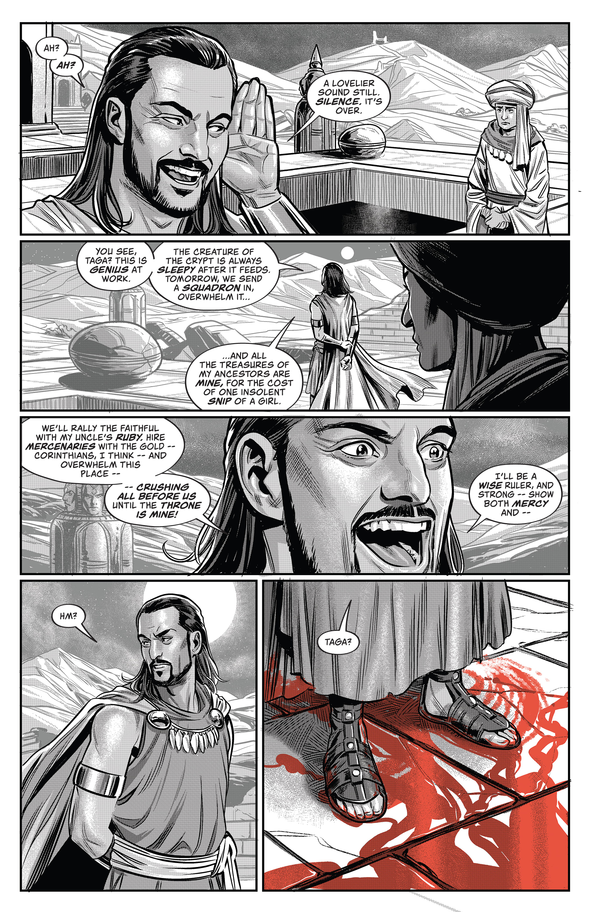 Red Sonja: Black, White, Red (2021-) issue 1 - Page 36