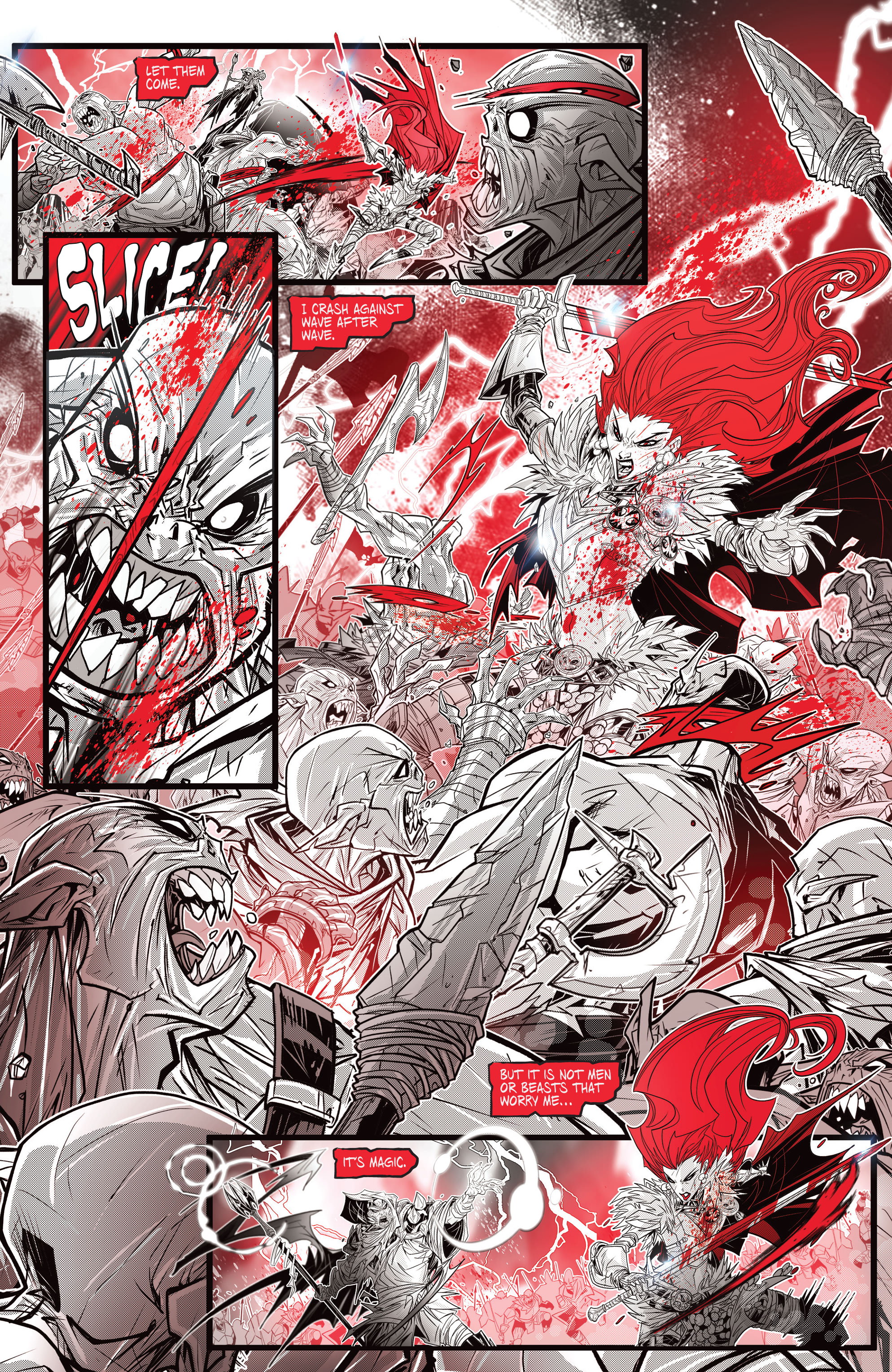 Red Sonja: Black, White, Red (2021-) issue 2 - Page 11