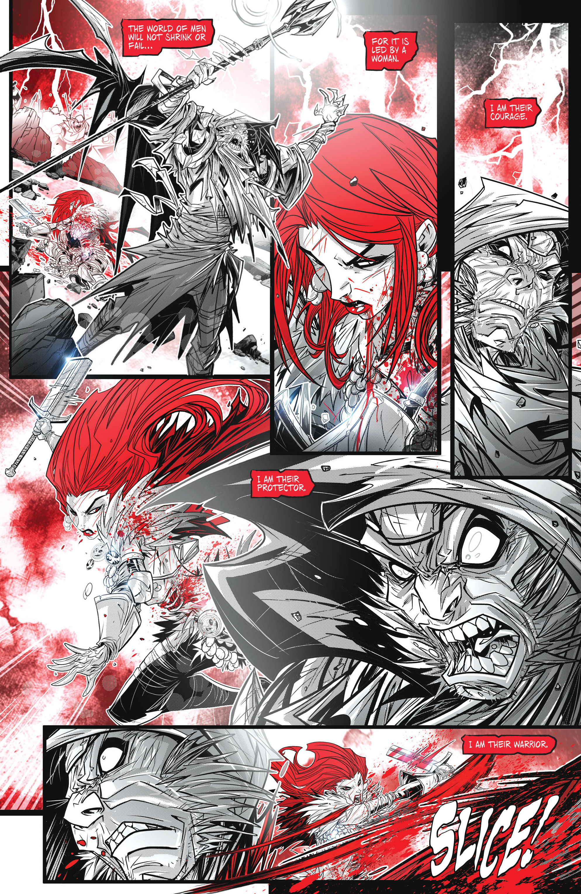 Red Sonja: Black, White, Red (2021-) issue 2 - Page 13