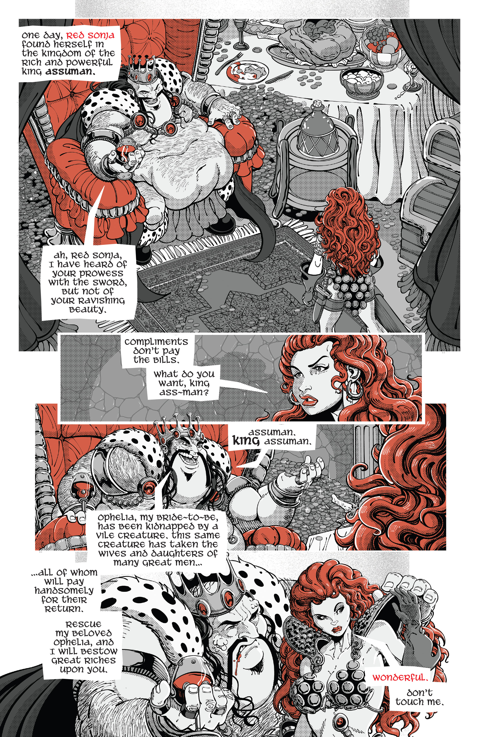 Red Sonja: Black, White, Red (2021-) issue 2 - Page 27