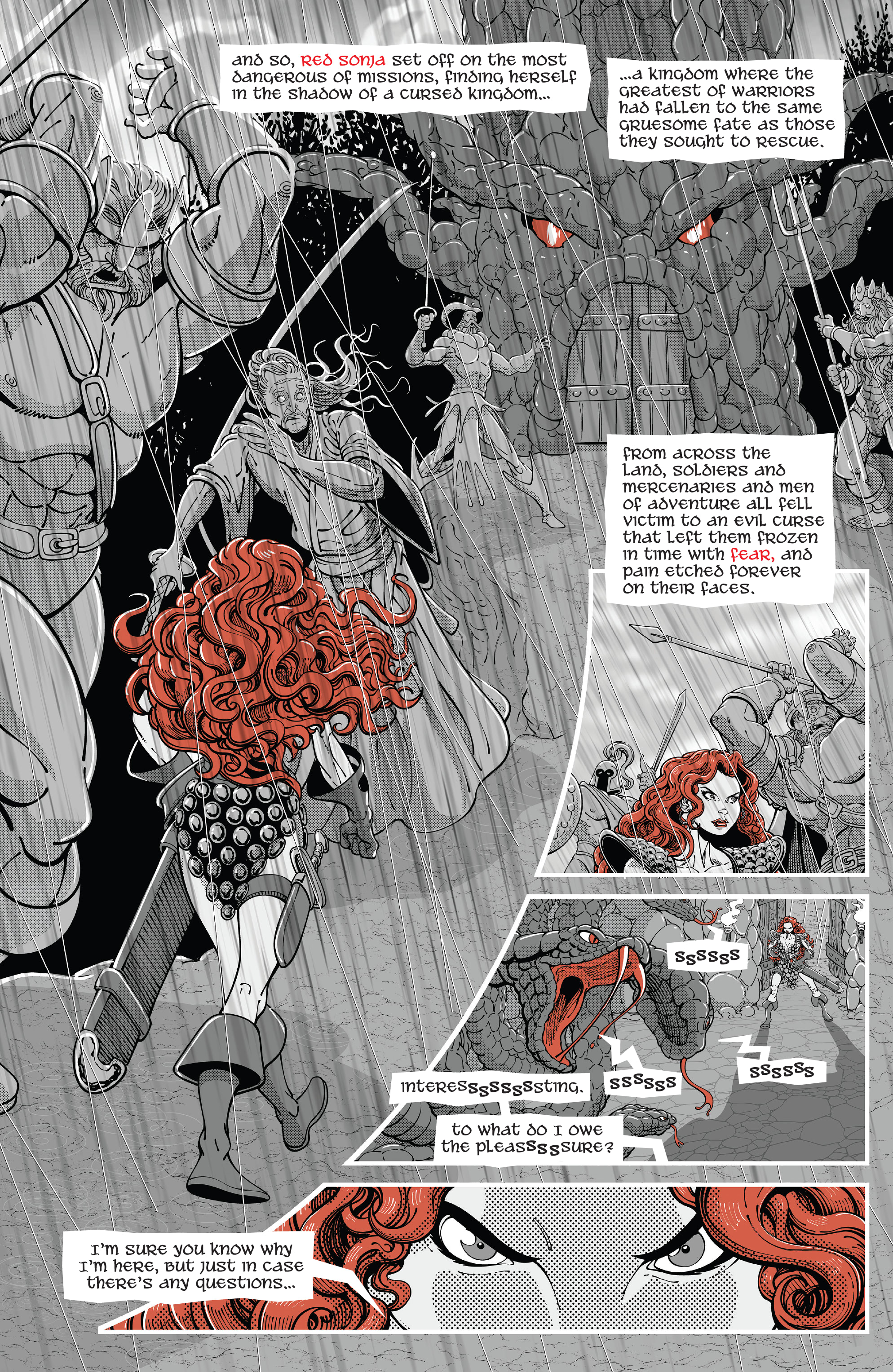 Red Sonja: Black, White, Red (2021-) issue 2 - Page 28