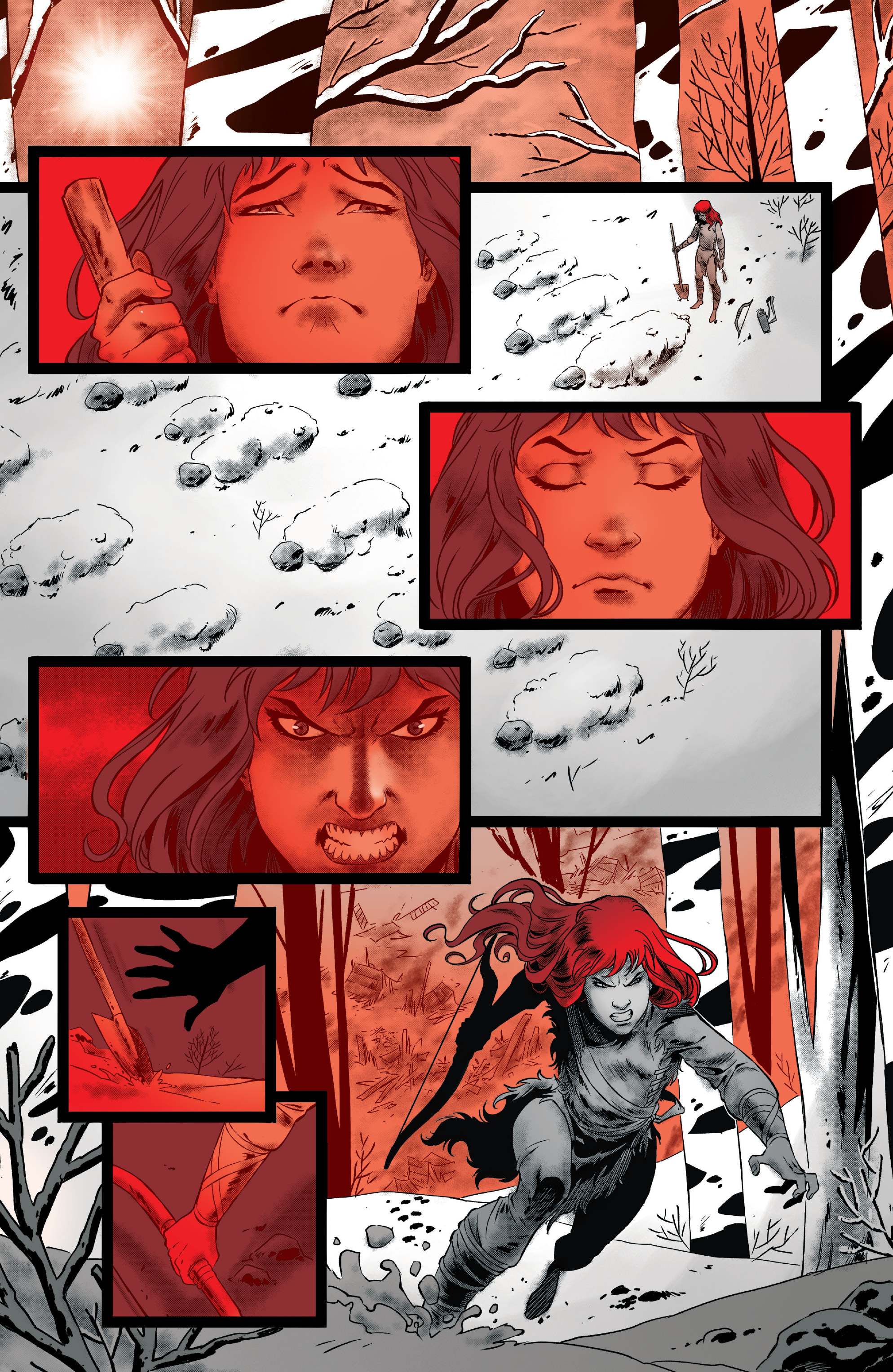 Red Sonja: Black, White, Red (2021-) issue 3 - Page 9