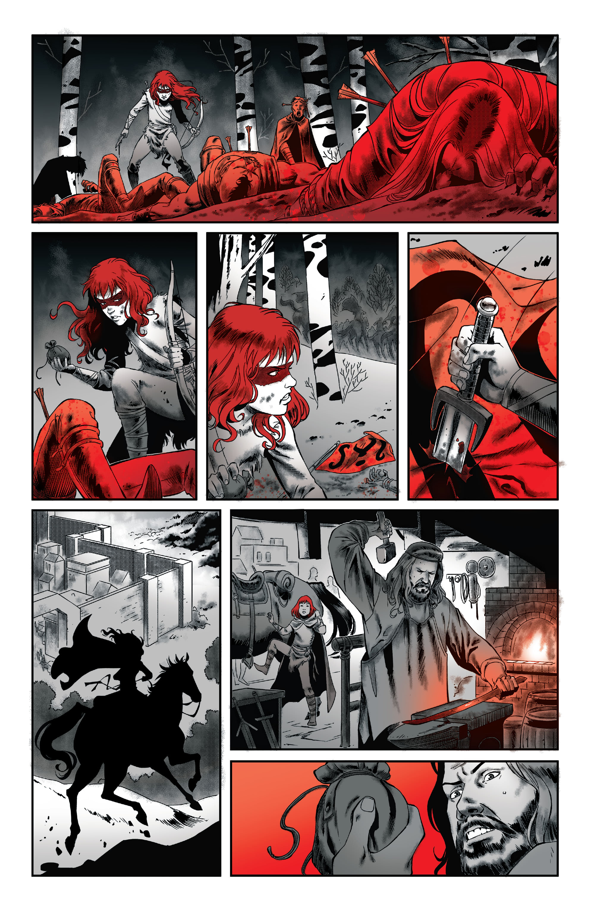 Red Sonja: Black, White, Red (2021-) issue 3 - Page 11