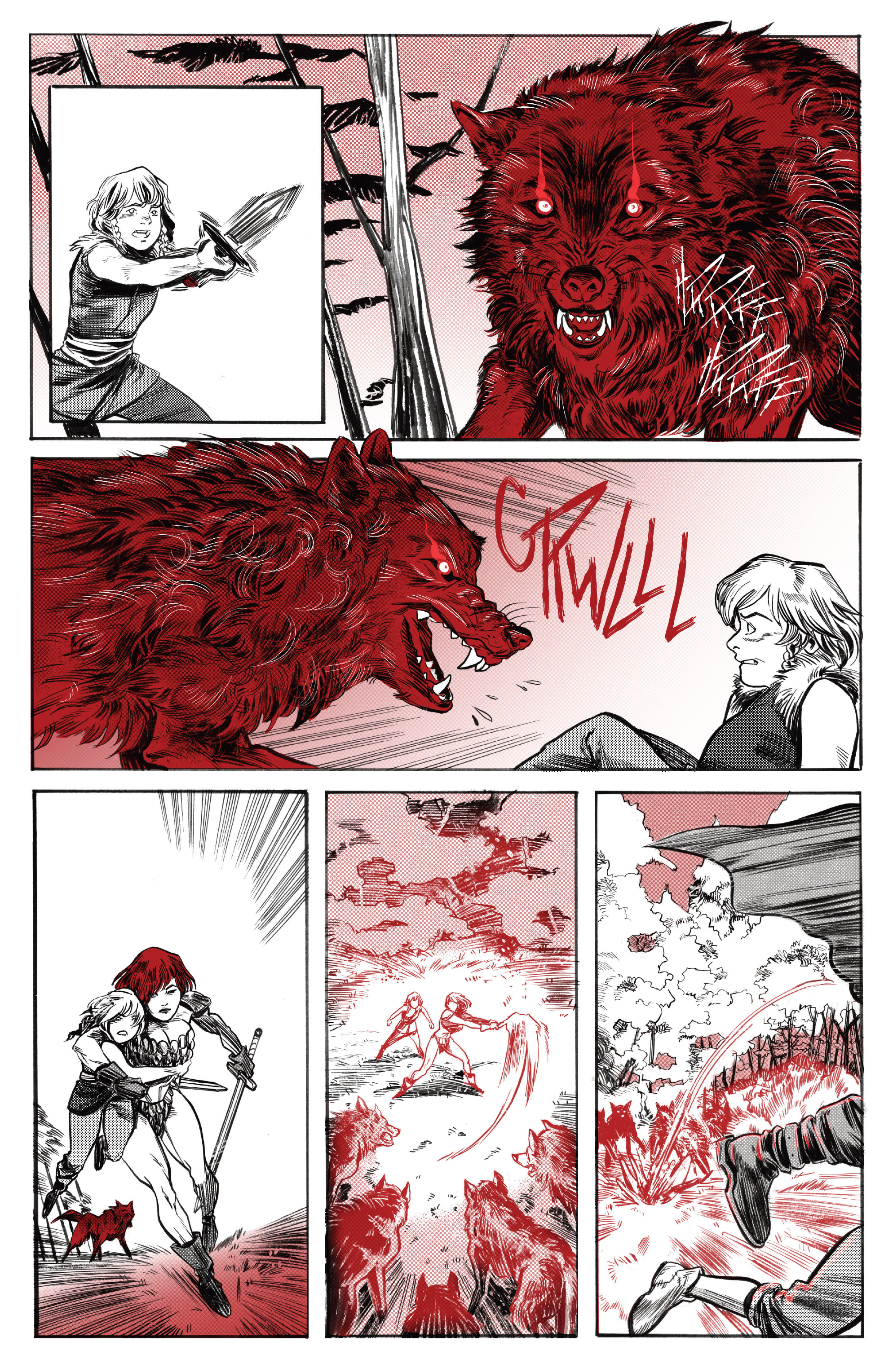 Red Sonja: Black, White, Red (2021-) issue 3 - Page 22