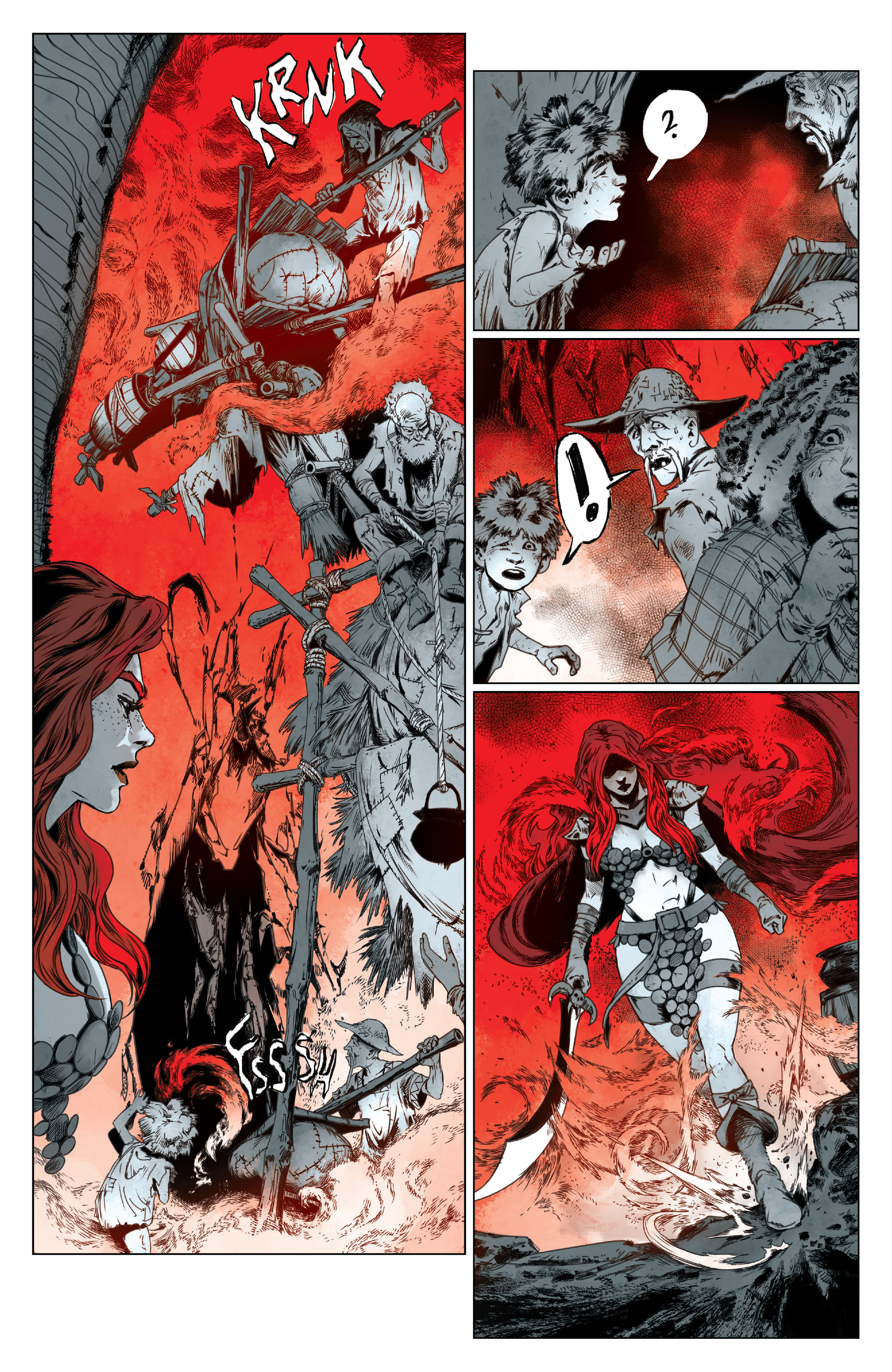 Red Sonja: Black, White, Red (2021-) issue 3 - Page 31