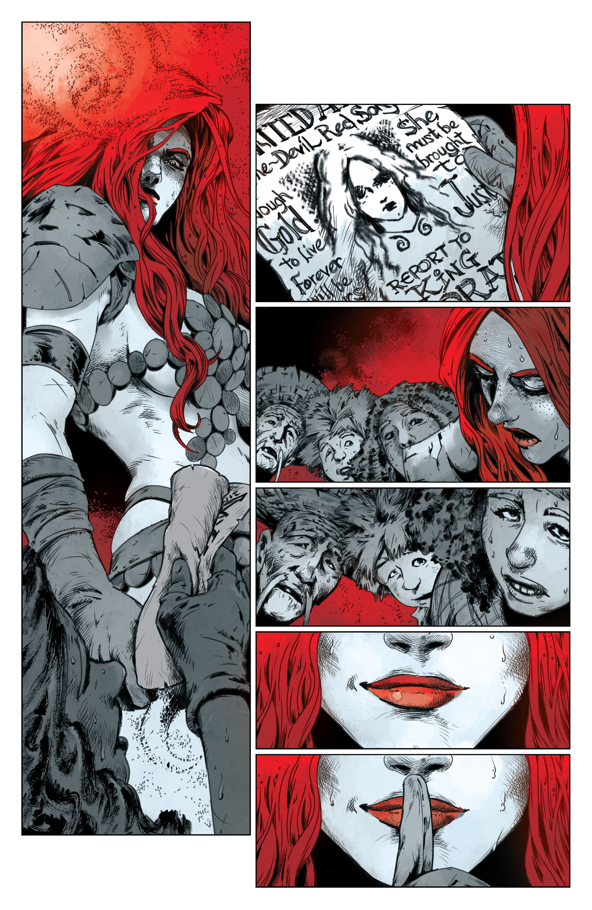 Red Sonja: Black, White, Red (2021-) issue 3 - Page 33