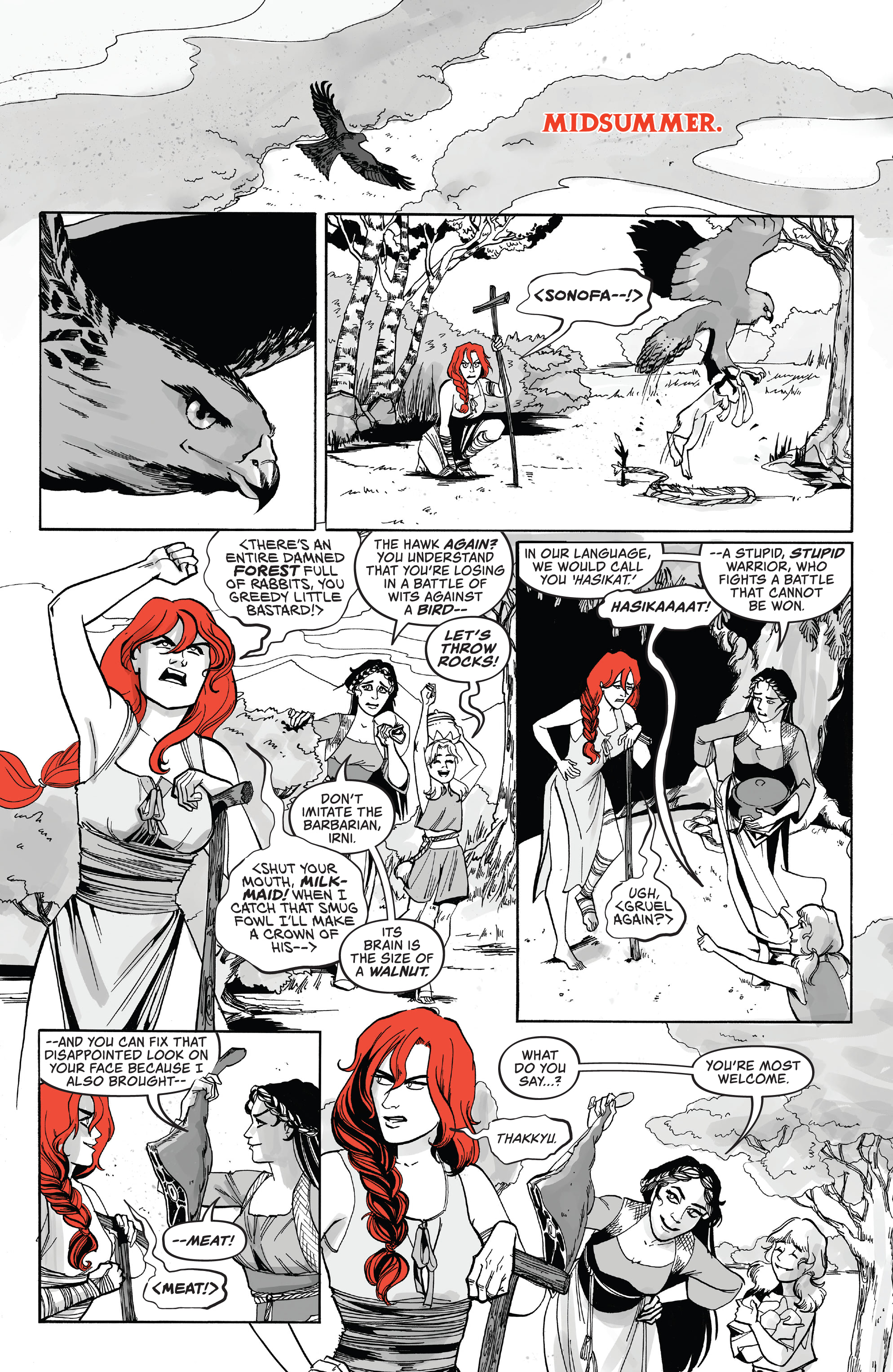 Red Sonja: Black, White, Red (2021-) issue 4 - Page 9