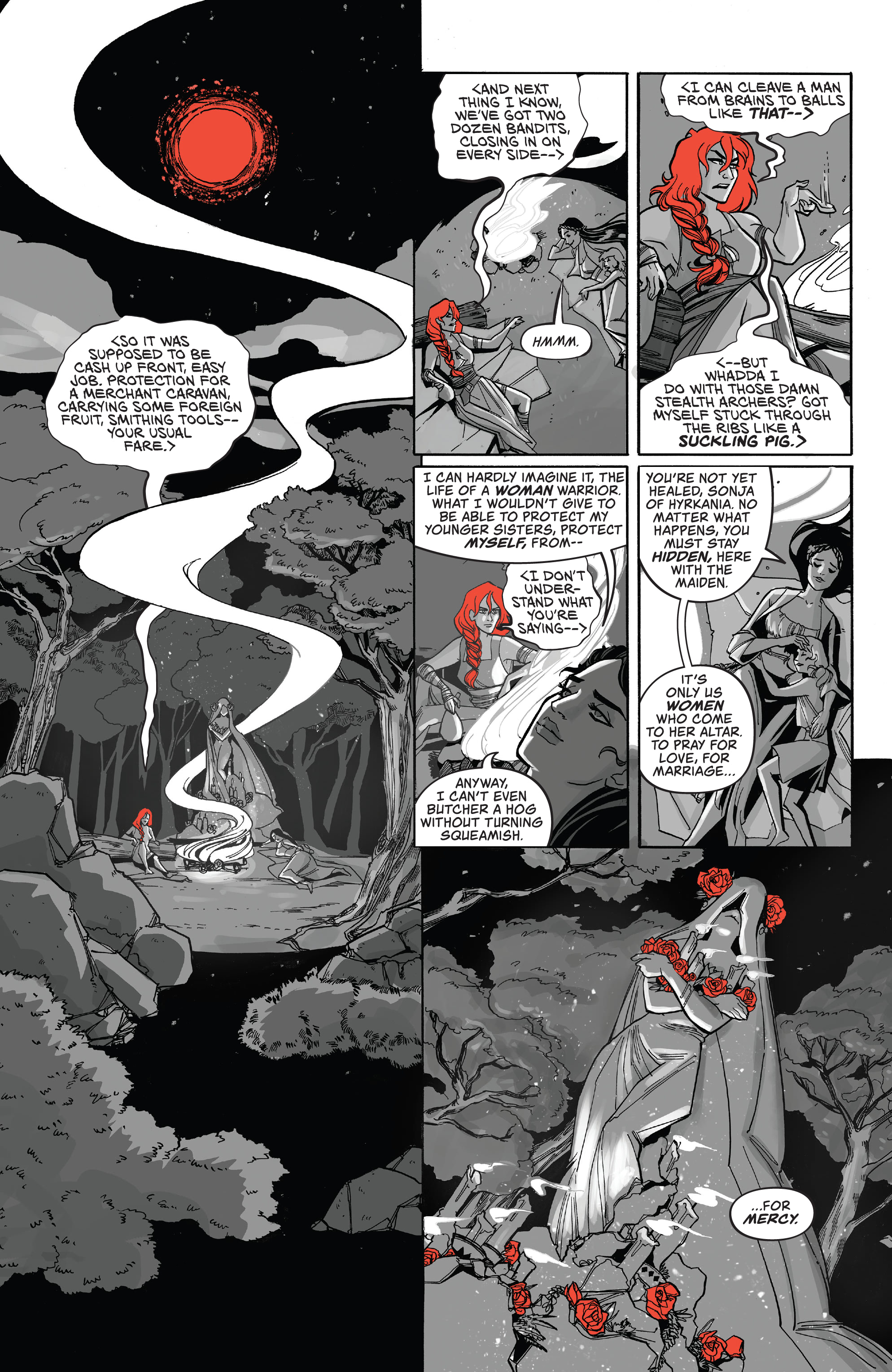 Red Sonja: Black, White, Red (2021-) issue 4 - Page 10