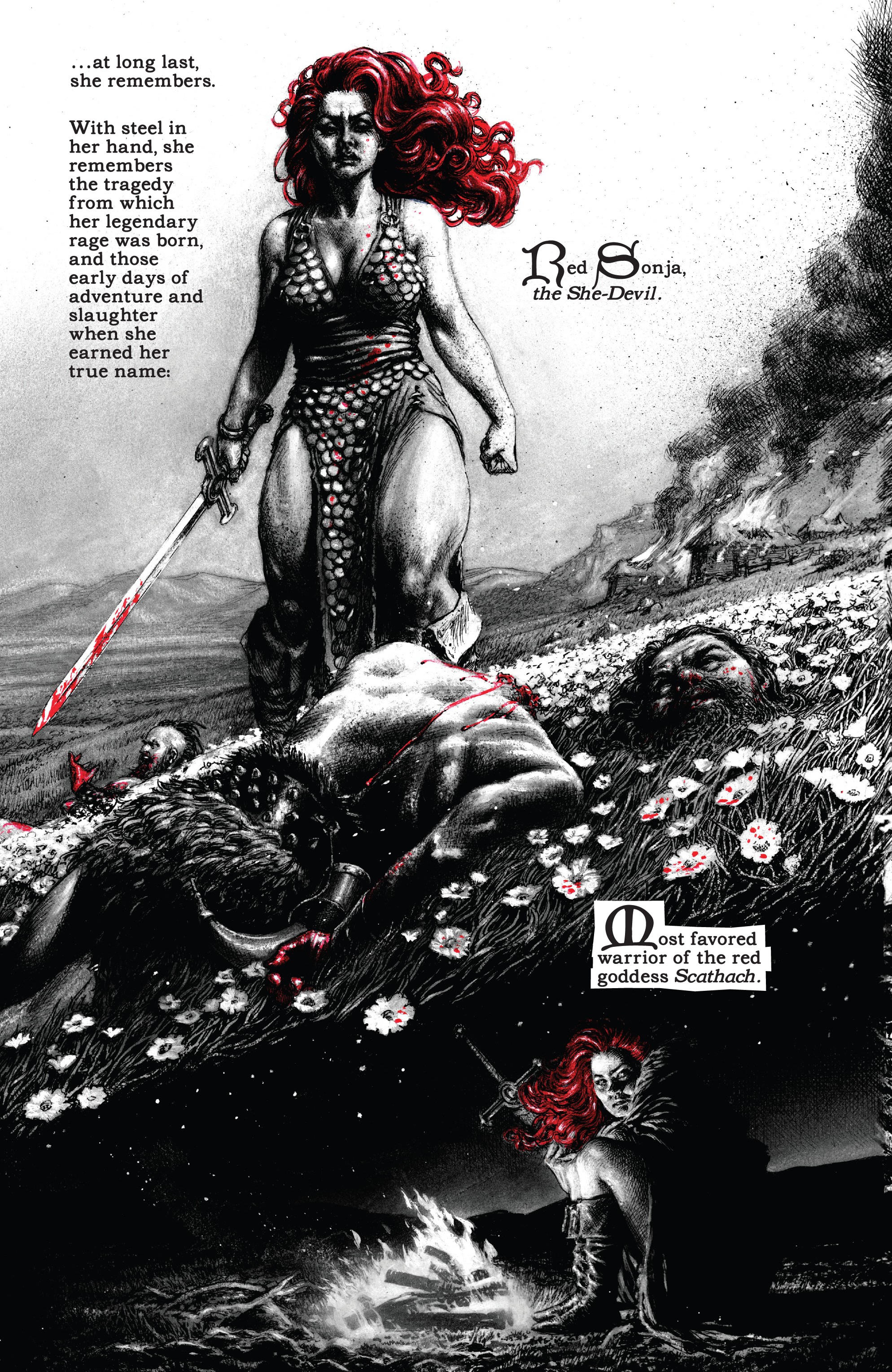 Red Sonja: Black, White, Red (2021-) issue 4 - Page 19